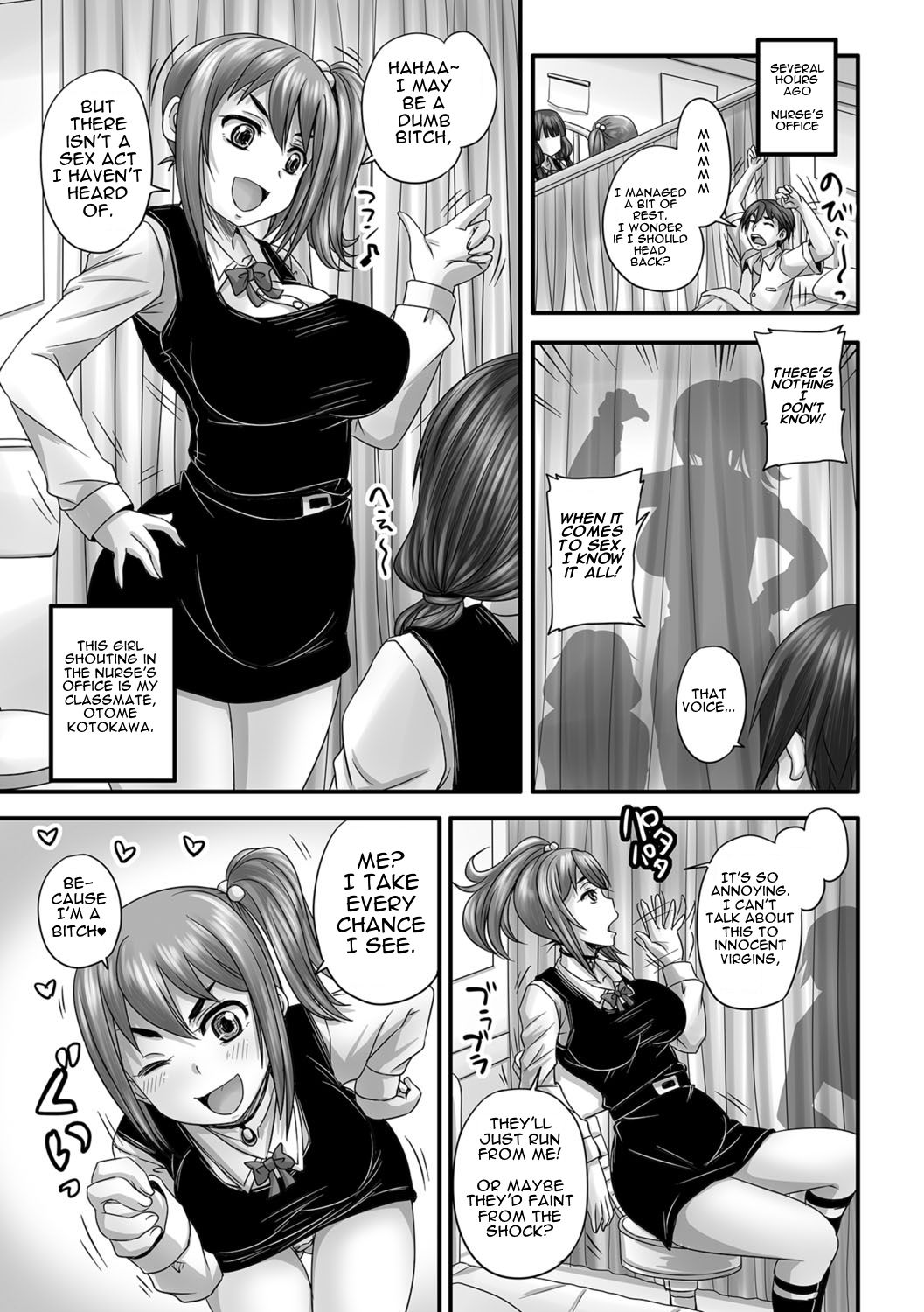 Usokki Bitch no Shotaiken | Lying Bitch's First Sexual Experience page 3 full