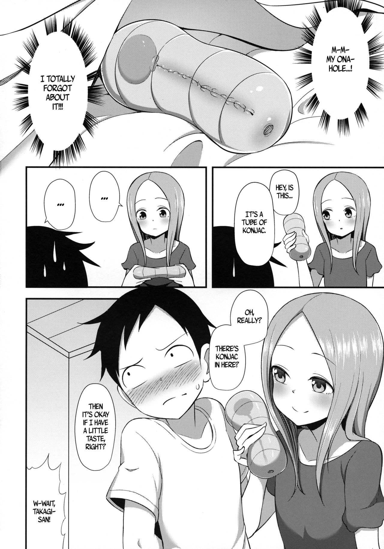 Takagi-san to Onahole | Takagi-san and an Onahole page 3 full