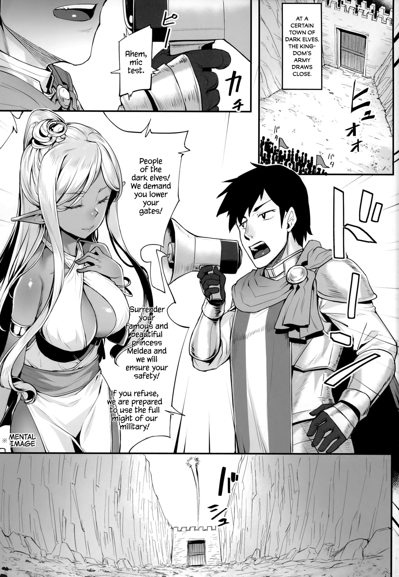 Dark Elf no Himegimi to Ichakorax | TEASExing the Dark Elves' Princess page 2 full