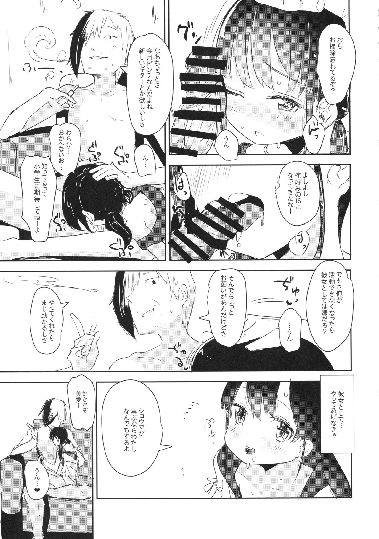 Joshi Shougakusei Okashi Shimasu. page 4 full