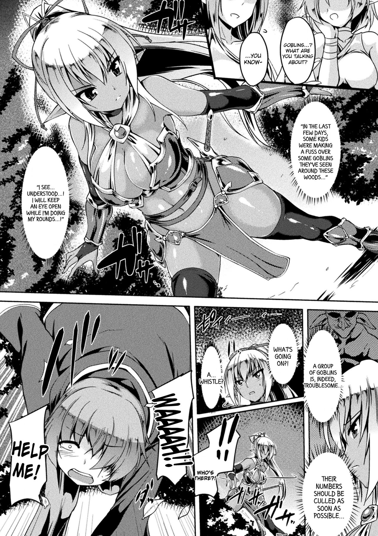 Gunjoku no Dark Elf | Gang-raped Dark Elf page 2 full