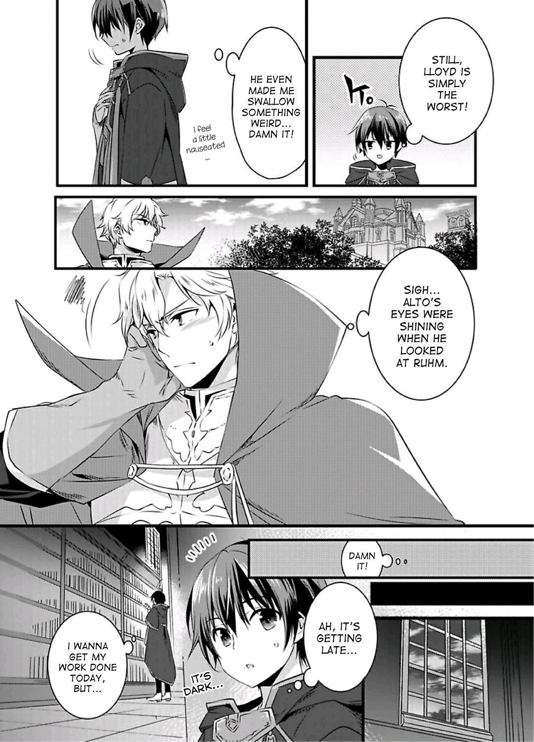 Nyotaika shita Boku o Kishi-sama-tachi ga Nerattemasu -Otoko ni Modoru tame ni wa Dakareru shika Arimasen!- 1 page 10 full