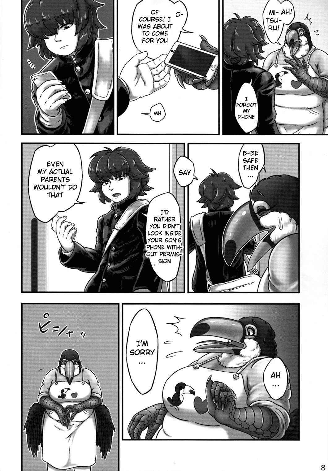 Oohashi Mama to Shishunki Musuko! page 7 full