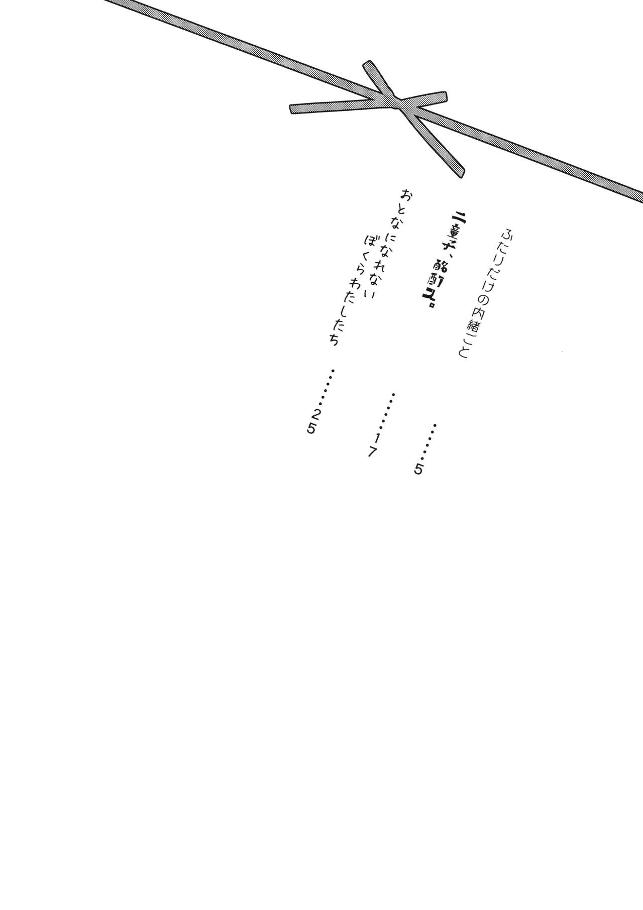 Futari dake no Naishogoto page 3 full