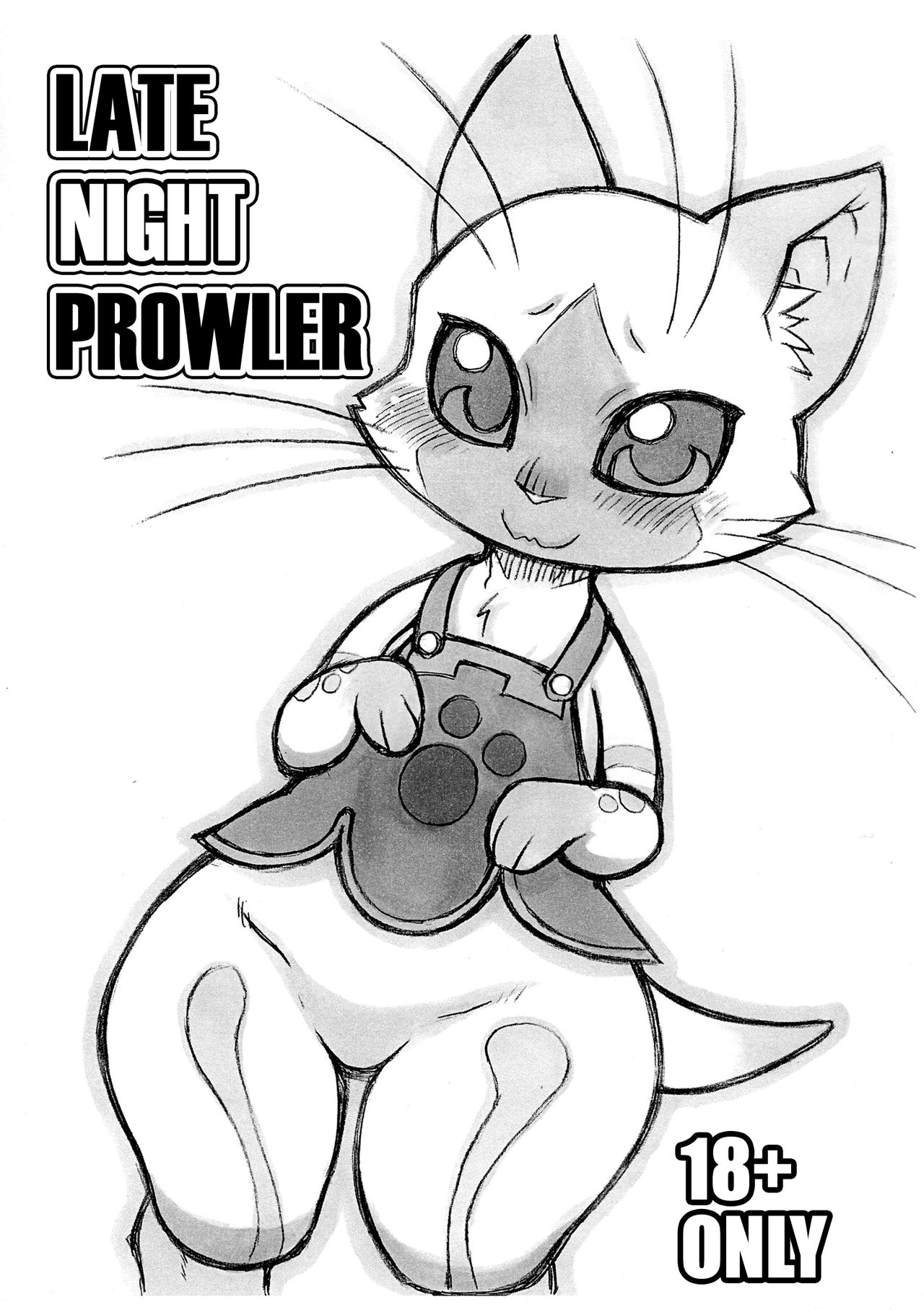 Yoru no Otomo ni Airou o. | Late Night Prowler page 1 full