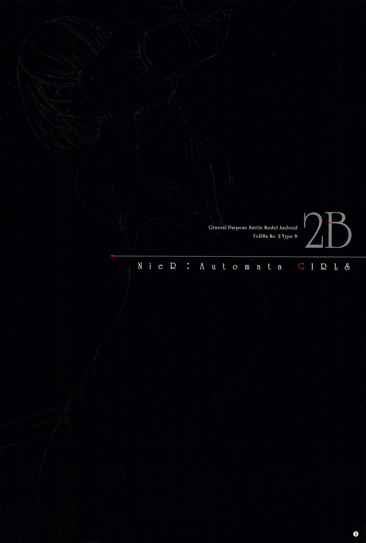 SENSUAL Vol.14 NieR：Automata GIRLS ILLUSTRATIONS 1 page 5 full