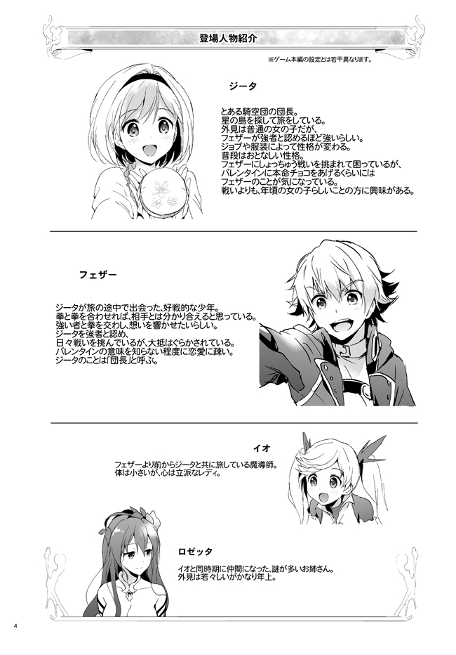 Djeeta-chan no Renai Battle na Hibi page 2 full