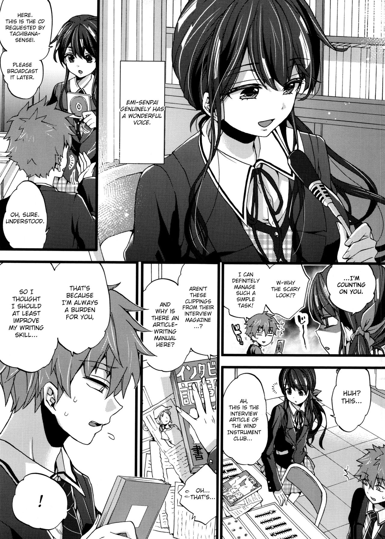 Honbanchuu wa Oshizuka ni! | We’re On Air So Be Quiet page 3 full
