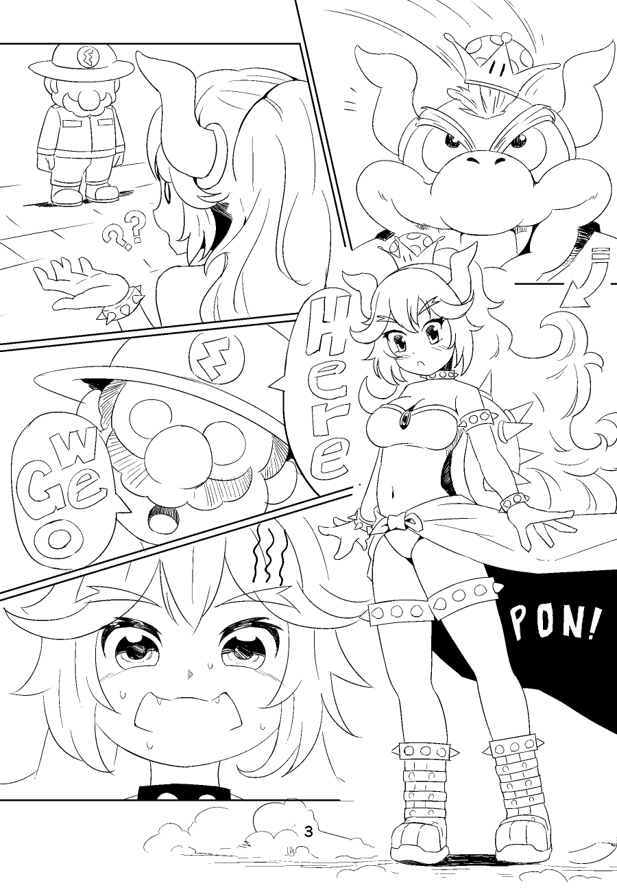 Koopa Hime to Teresa Hime no Tekitou Hon page 3 full