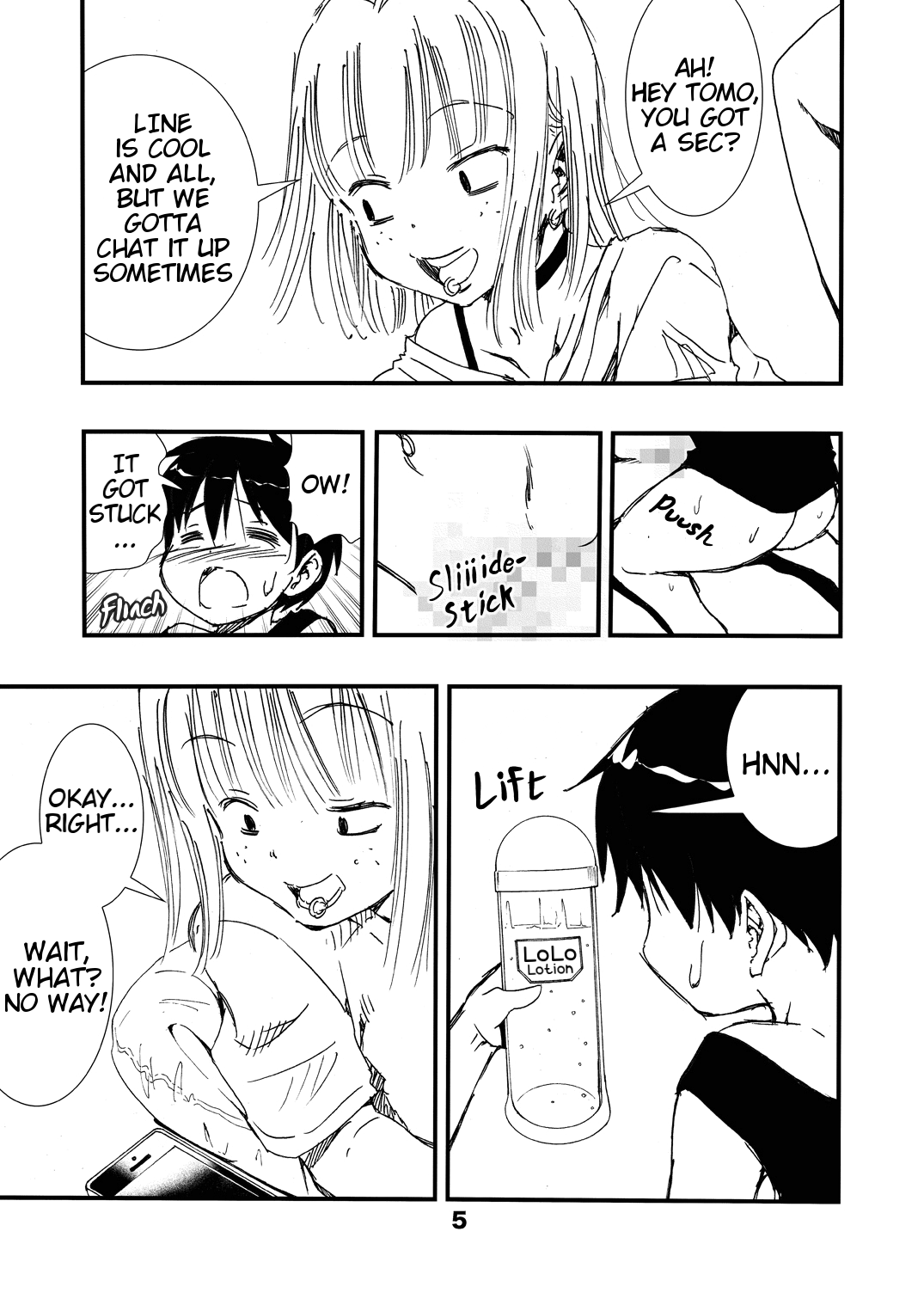 Tanomu to Sex Shite Kureru Boku no Yankee Onee-chan. page 4 full