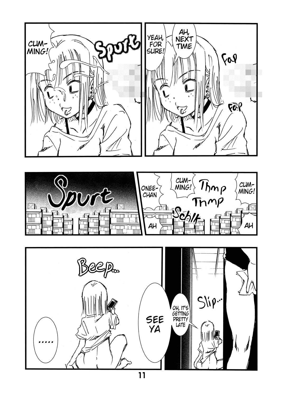 Tanomu to Sex Shite Kureru Boku no Yankee Onee-chan. page 9 full