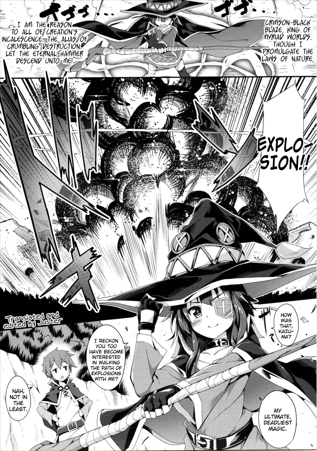 Megumin no Bakuretsu Mahou After | Megumin's Explosion Magic After page 4 full