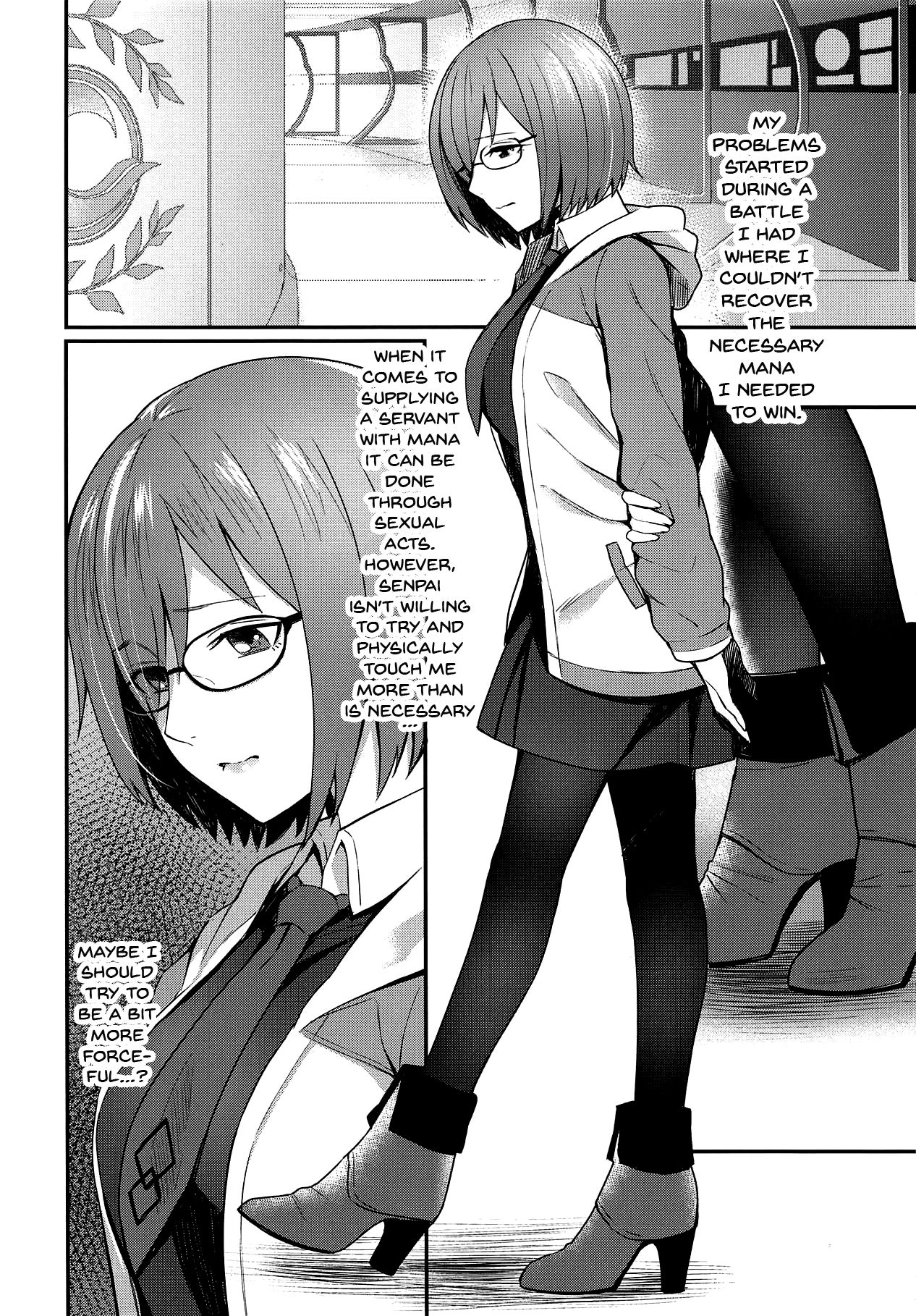 Mash Kyrielight no Makuaigeki | Mash Kyrielight's Intermission page 3 full