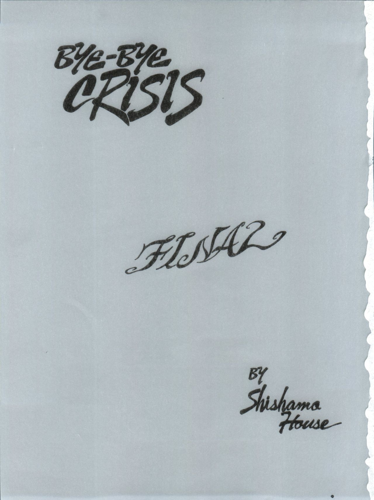 Bye Bye Crisis page 4 full