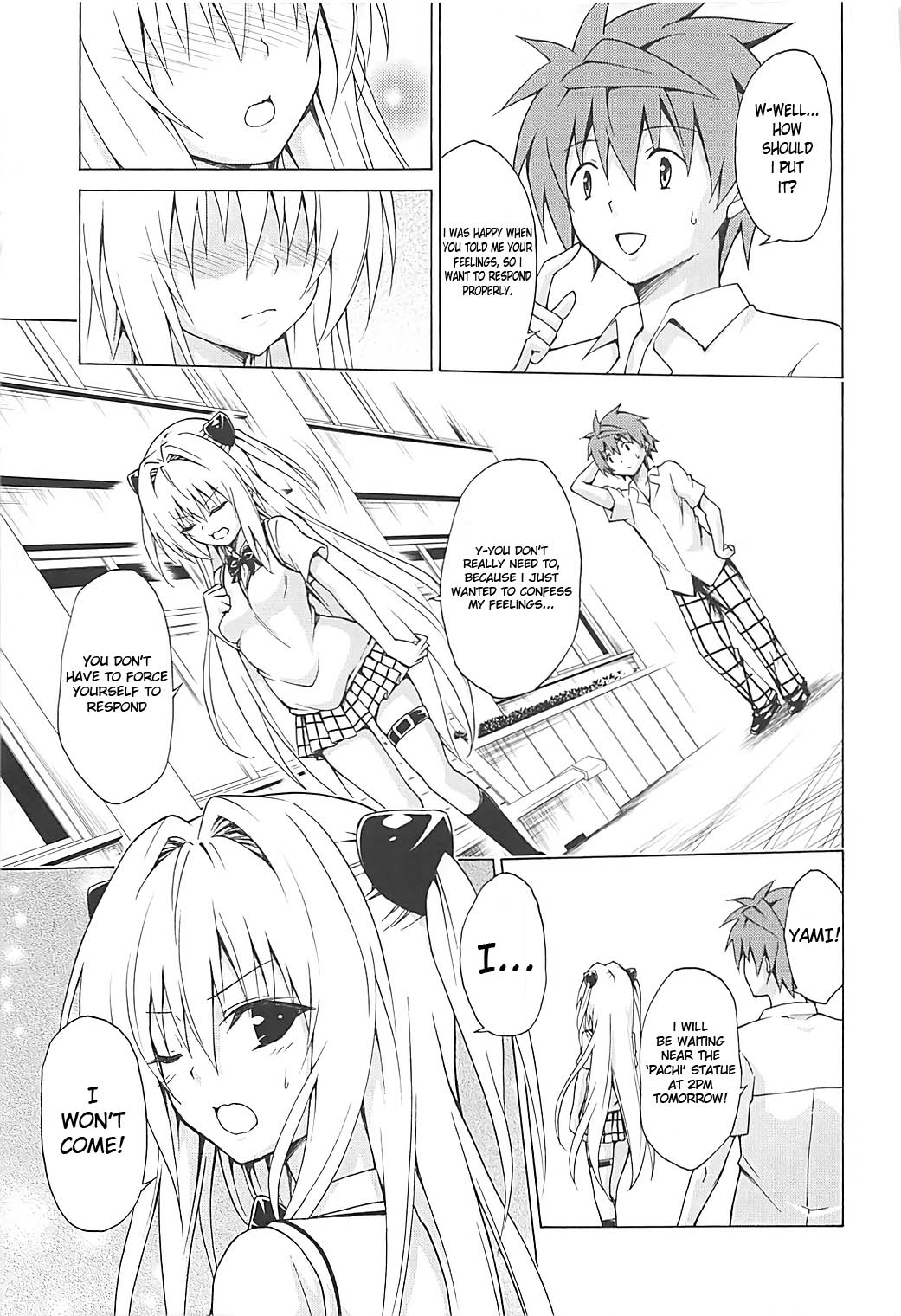 Mezase! Rakuen Keikaku Vol. 4 page 4 full