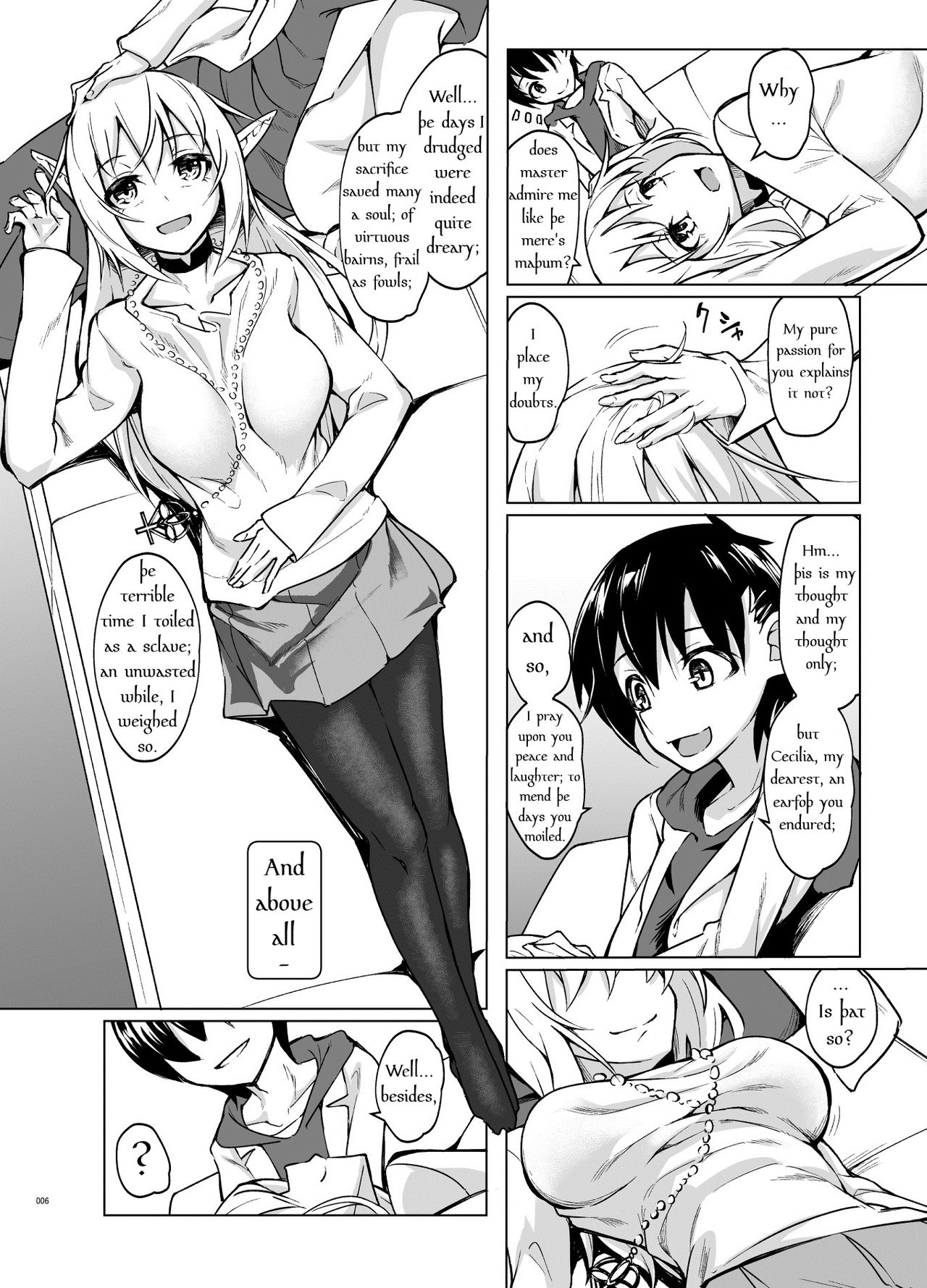 Toaru Elf o Hikitorimashite Shunmin no Hi | Taking Care of a Certain Elf ~A Day of Spring's Slumber~ page 5 full