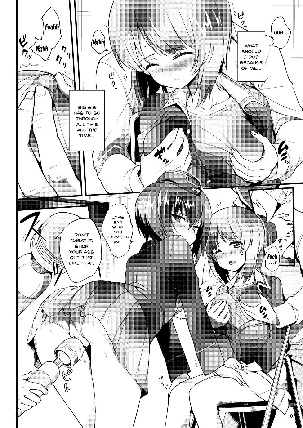 Nishizumi Shimai Ryoujoku | Nishizumi Sisters Sexual Assault page 8 full