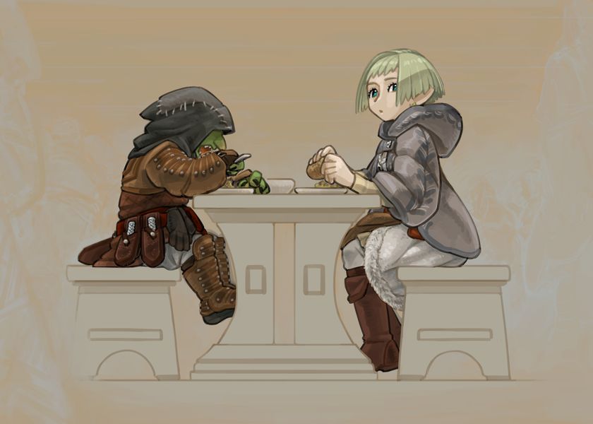 Futanari Elf x Hagure Goblin page 4 full