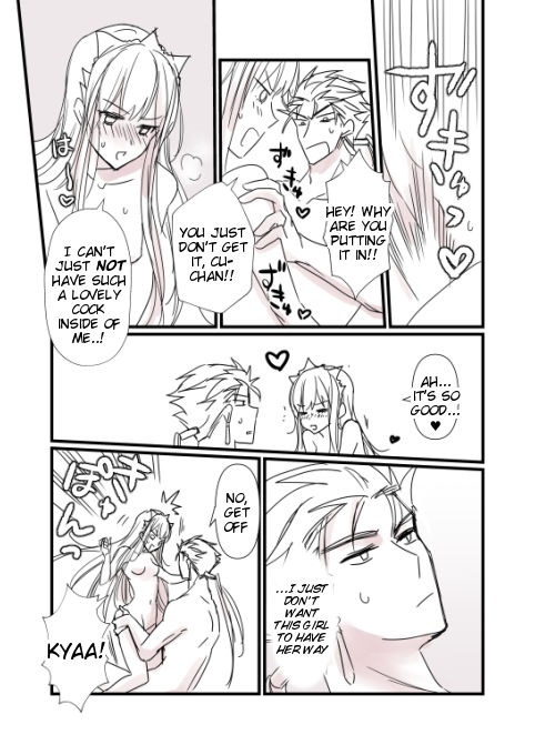 FGO Medb-chan, Cuu Chulainn no Are o Zessan Suru page 6 full