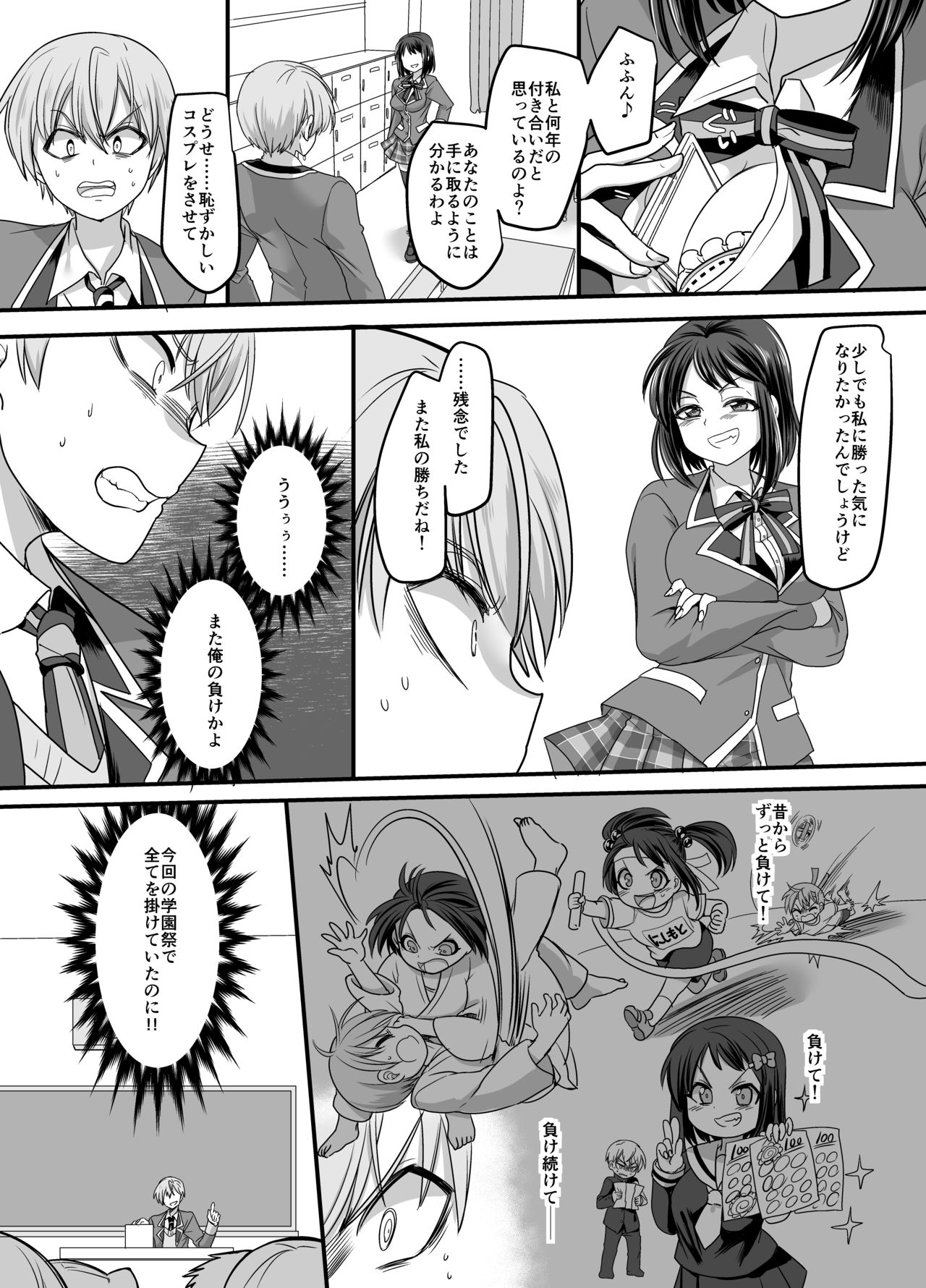 Kanojo no Cosplay ~Chijoku no Nyotaika Choukyou!!~ page 3 full