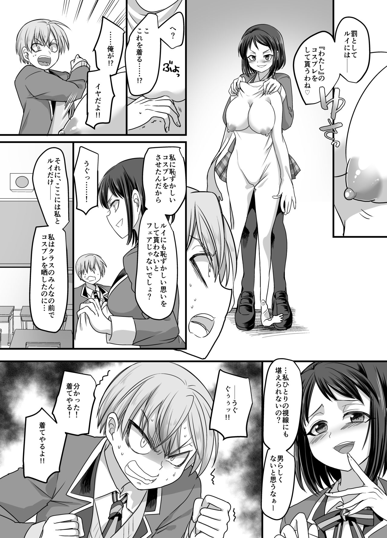 Kanojo no Cosplay ~Chijoku no Nyotaika Choukyou!!~ page 5 full