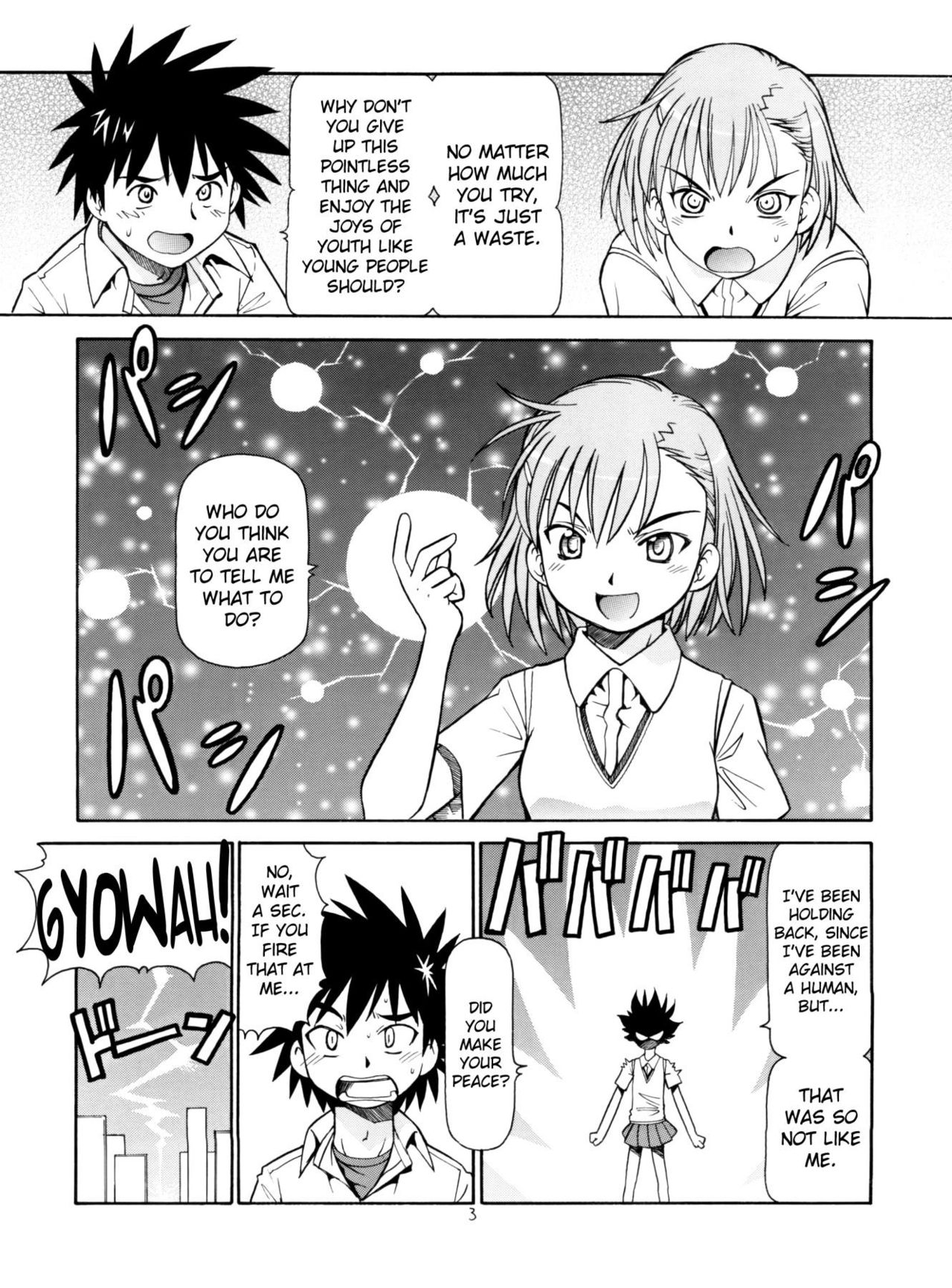 Toaru Omeko ni Railgun | A Certain Pussy Railgun page 4 full