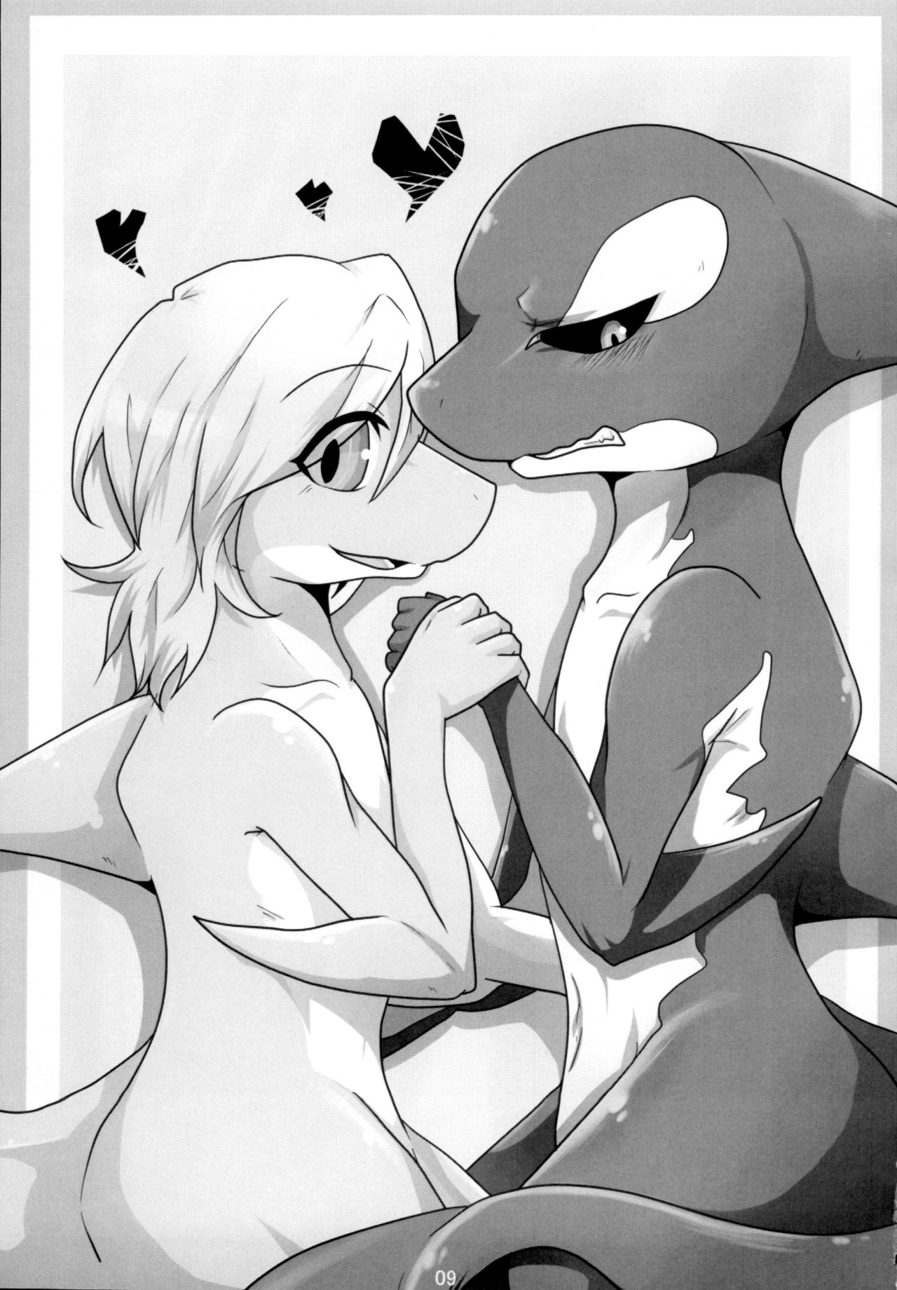 Kaijuu Suki no Kaijuu Suki ni Yoru - Kaijuu Suki no Tame no Kaijuu o Mederu - Kaijuu no Usuibon page 9 full