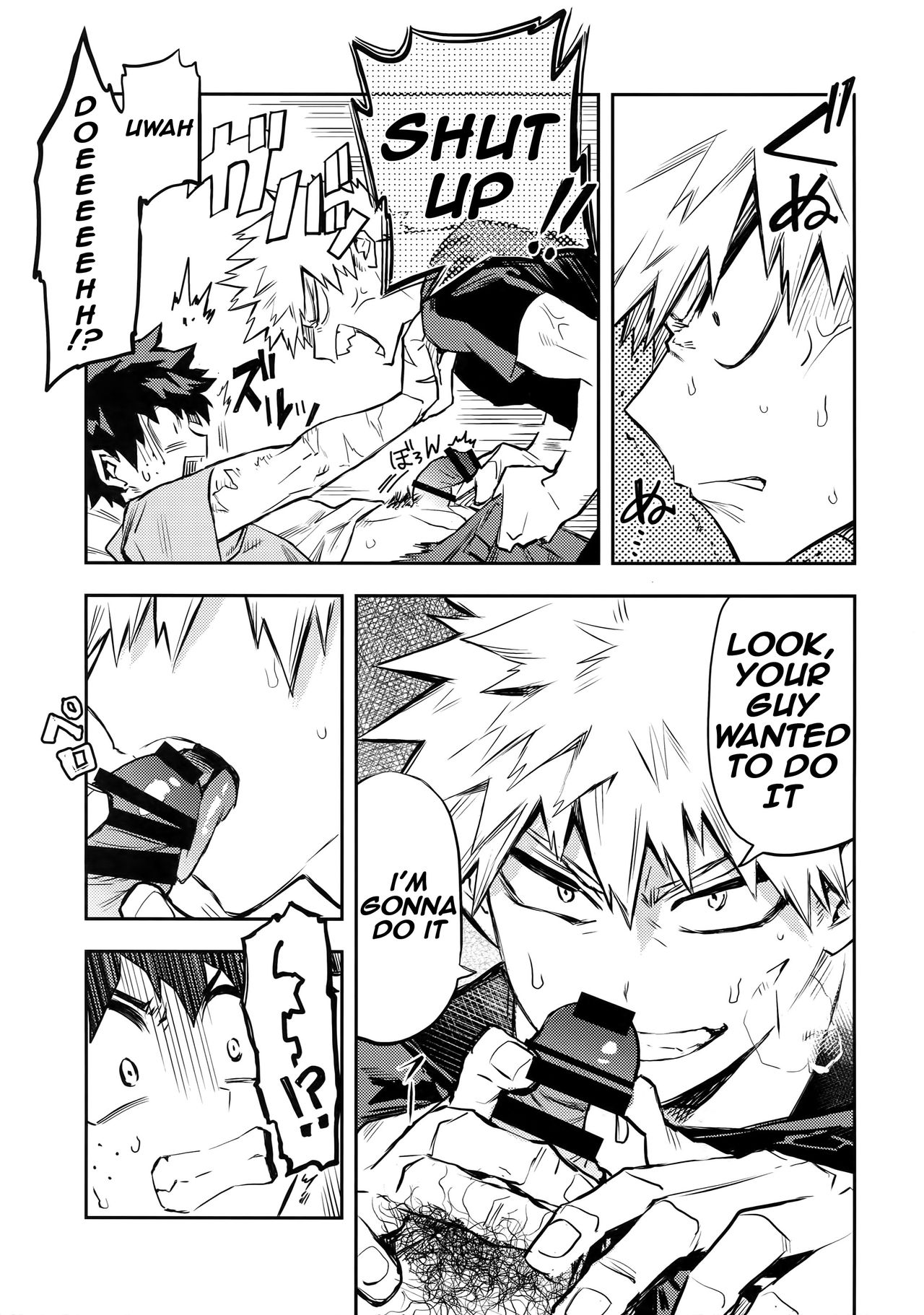 Kazehiki Kacchan to Boku no Koubousen | The Battle Between Sick Kacchan and Me page 8 full
