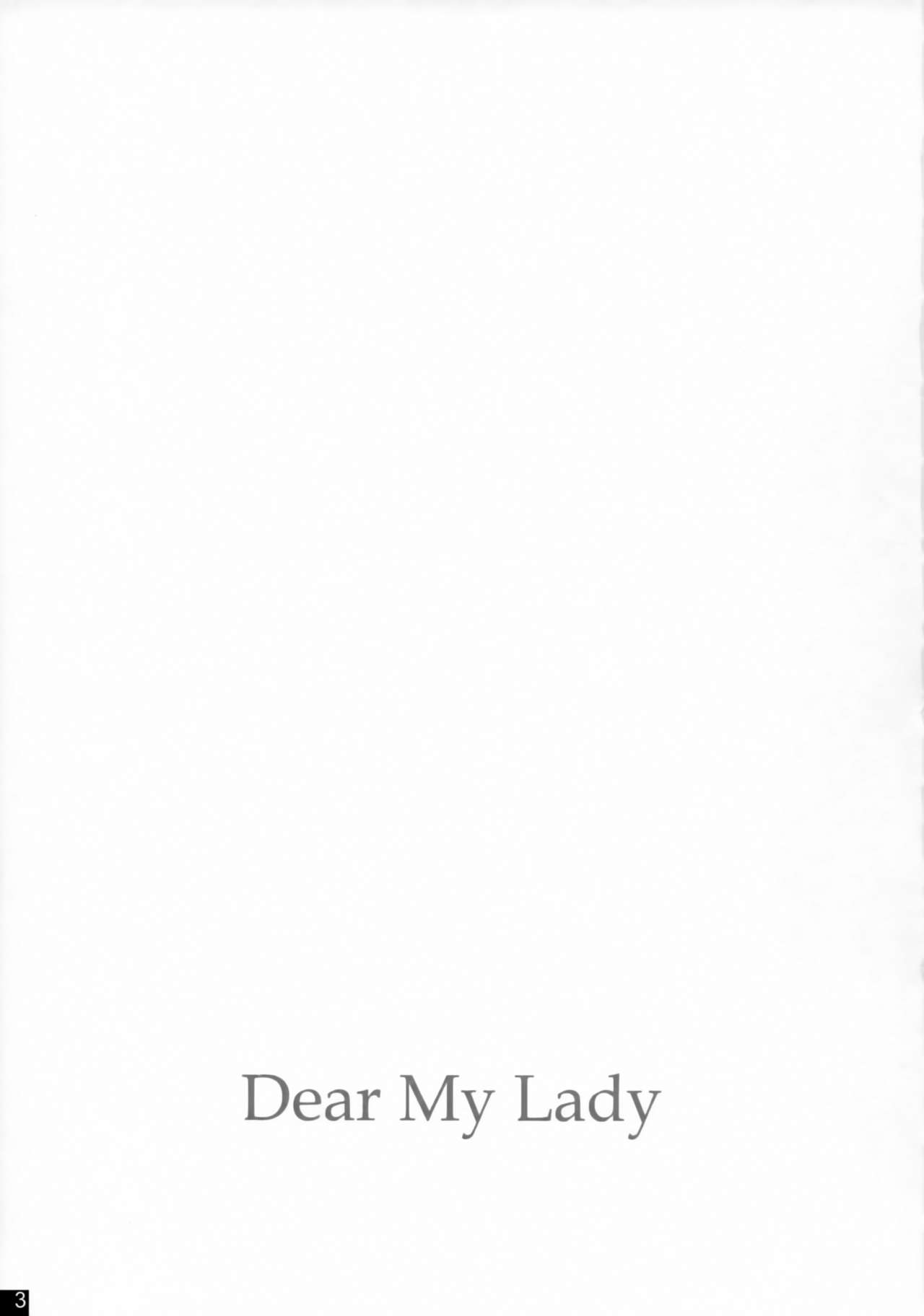 Dear My Lady page 2 full