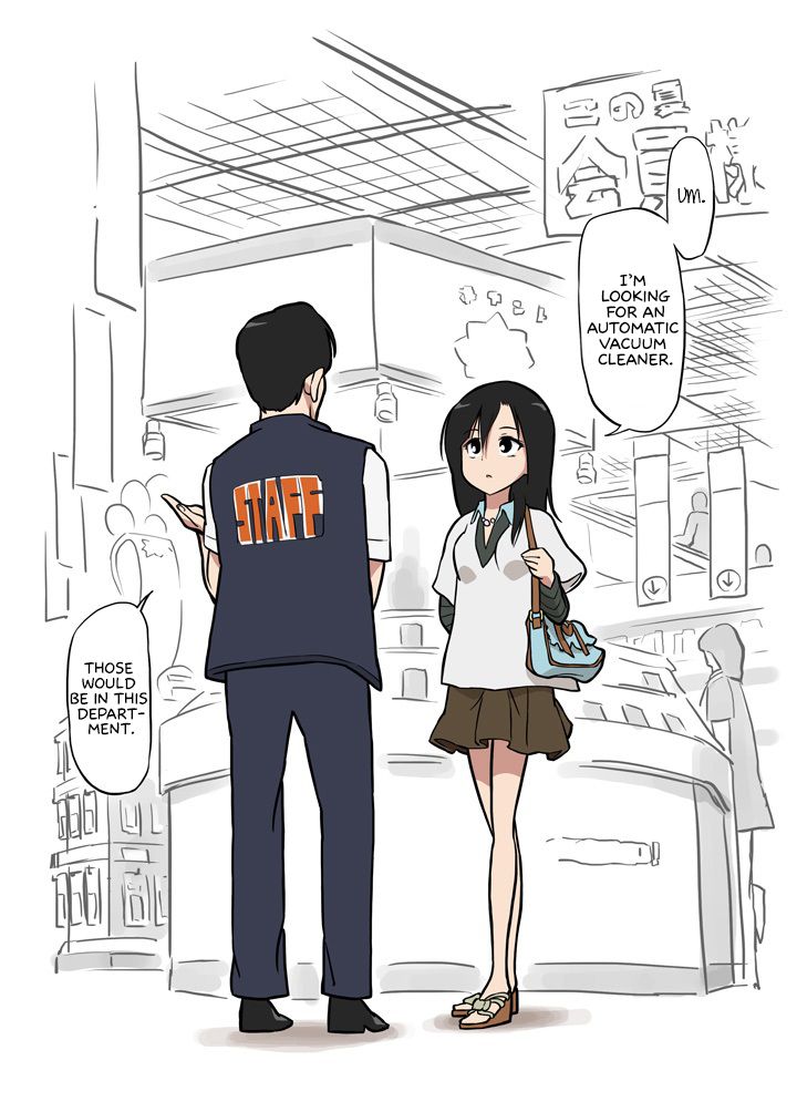 Soujiki ni Okasareta | Molested by a Vacuum Cleaner page 2 full