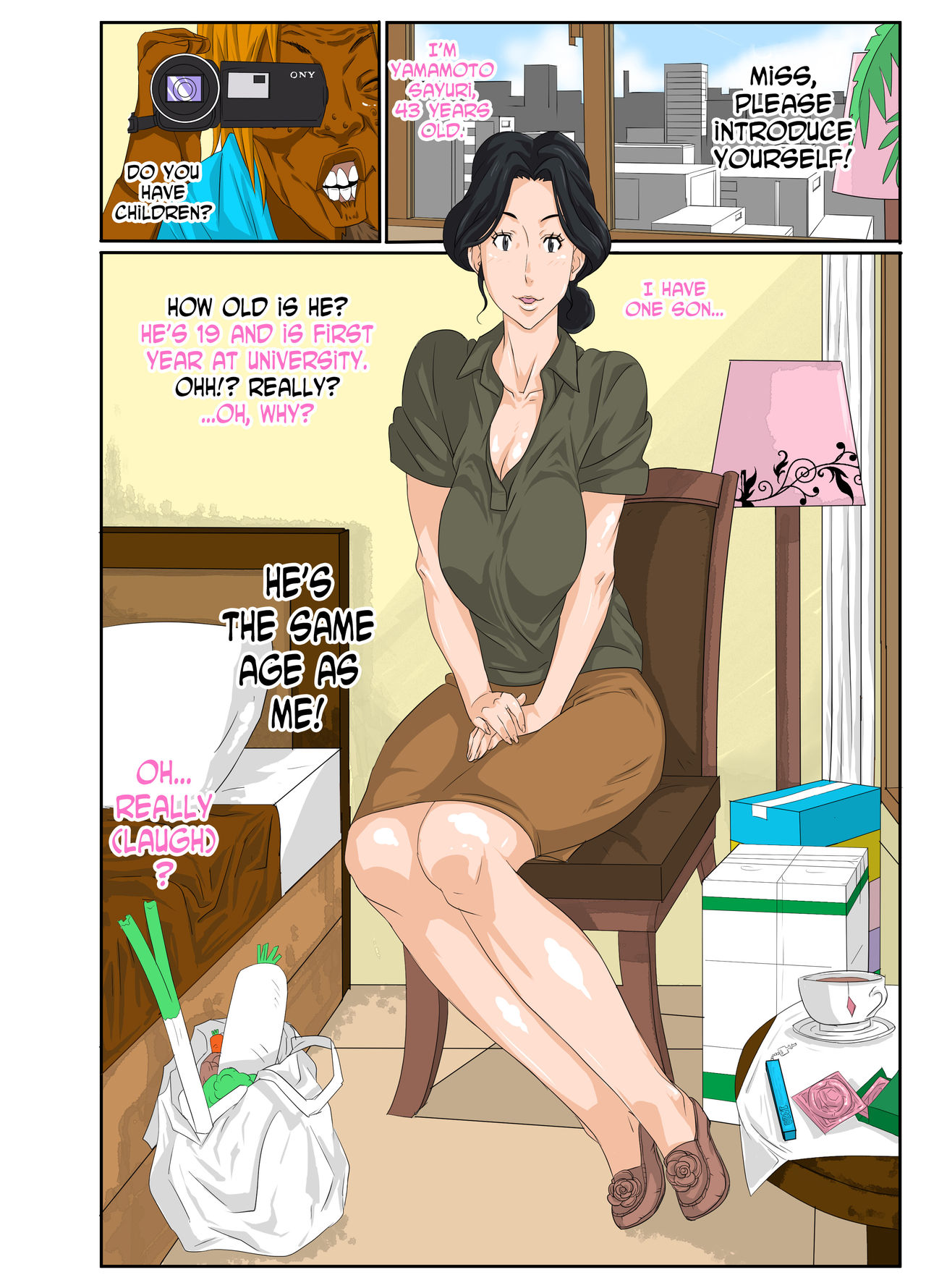 Kaa-chan to Charao | Mom & Playboy page 4 full