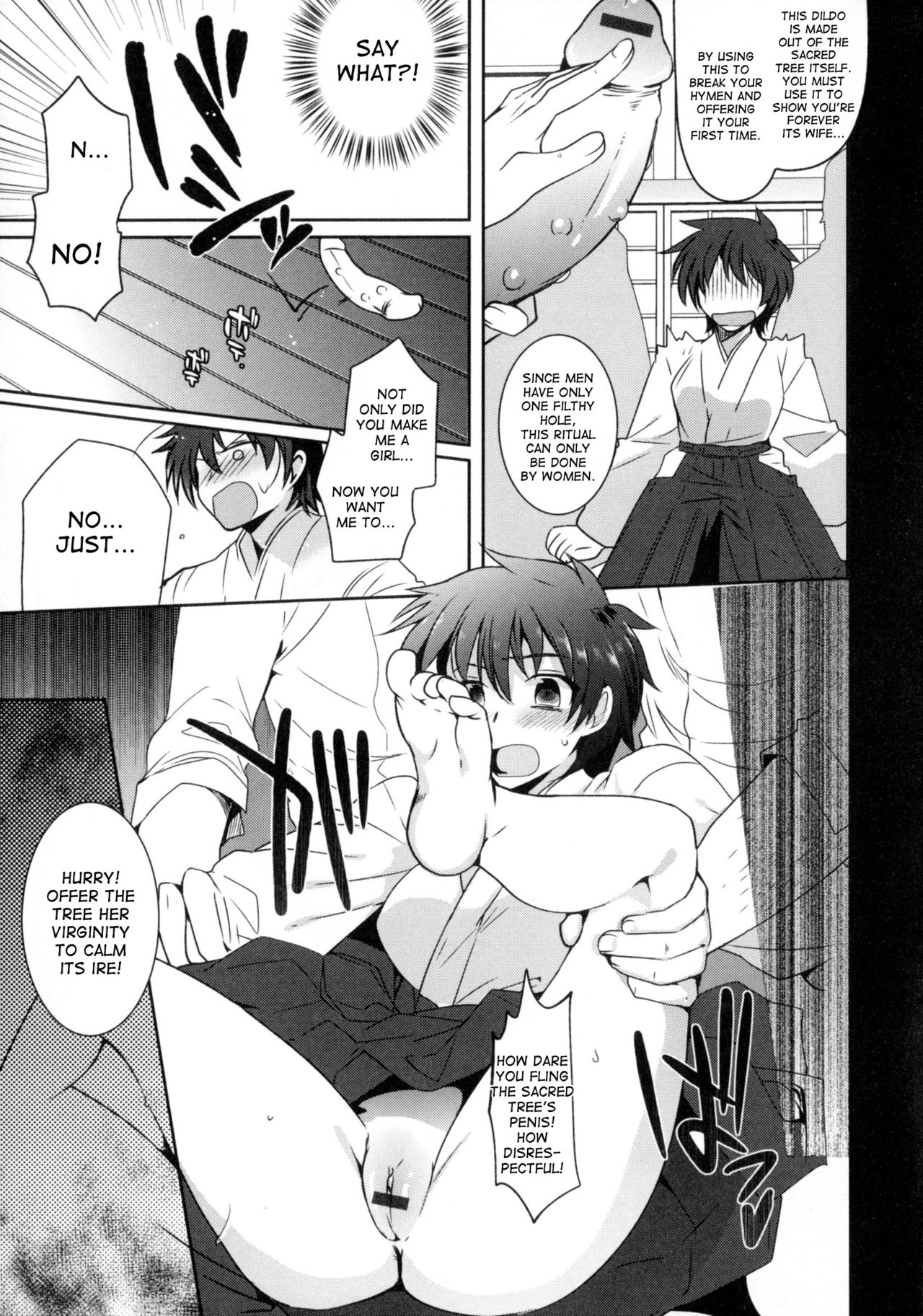 Nyotaika Shite Miko ni Narimasu. | Turn into a girl and become a shrine maiden page 7 full