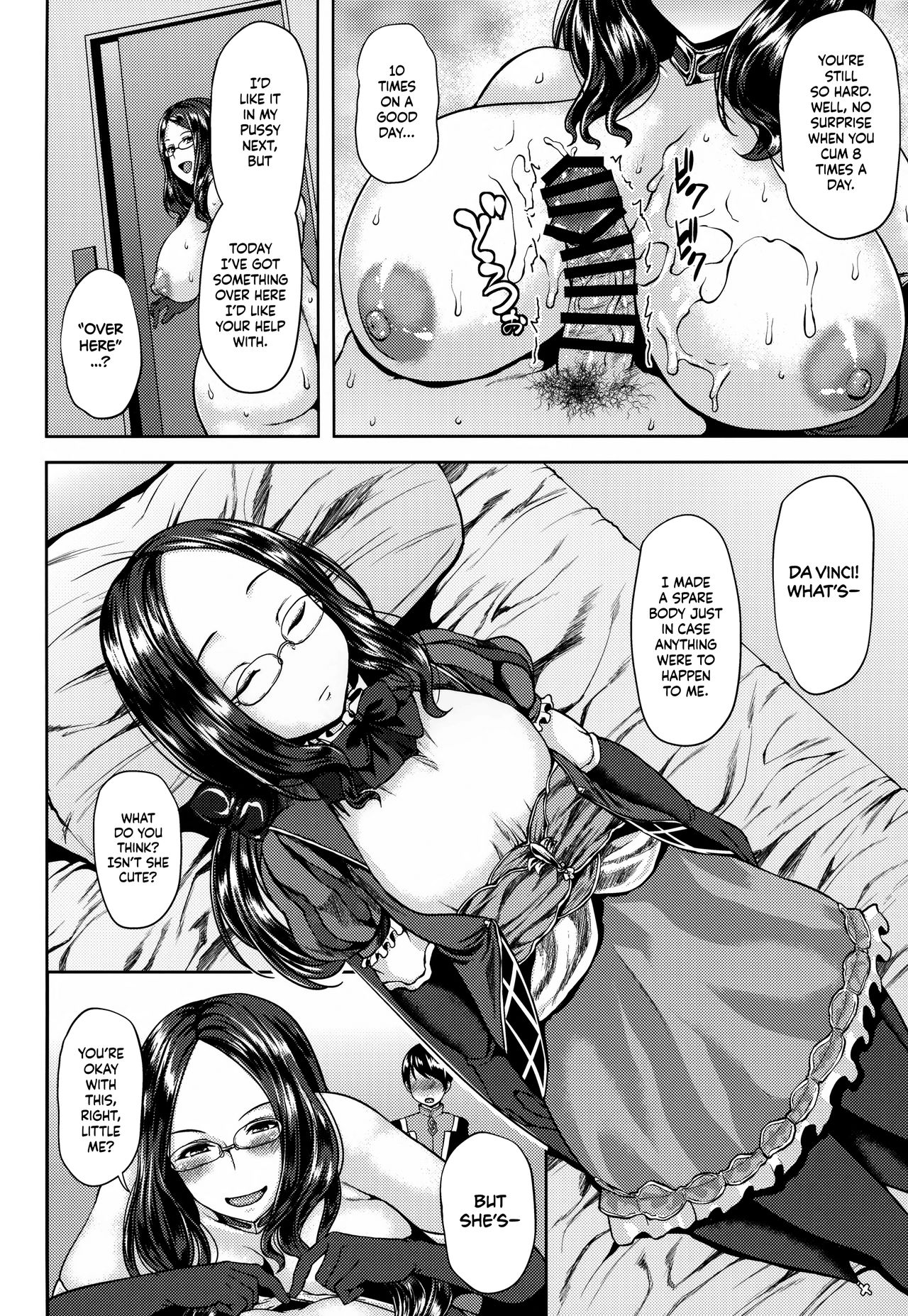 Da Vinci-chan to Namahame Seikatsu | Bareback Sex Life With Da Vinci   =TLL + mrwayne= page 7 full