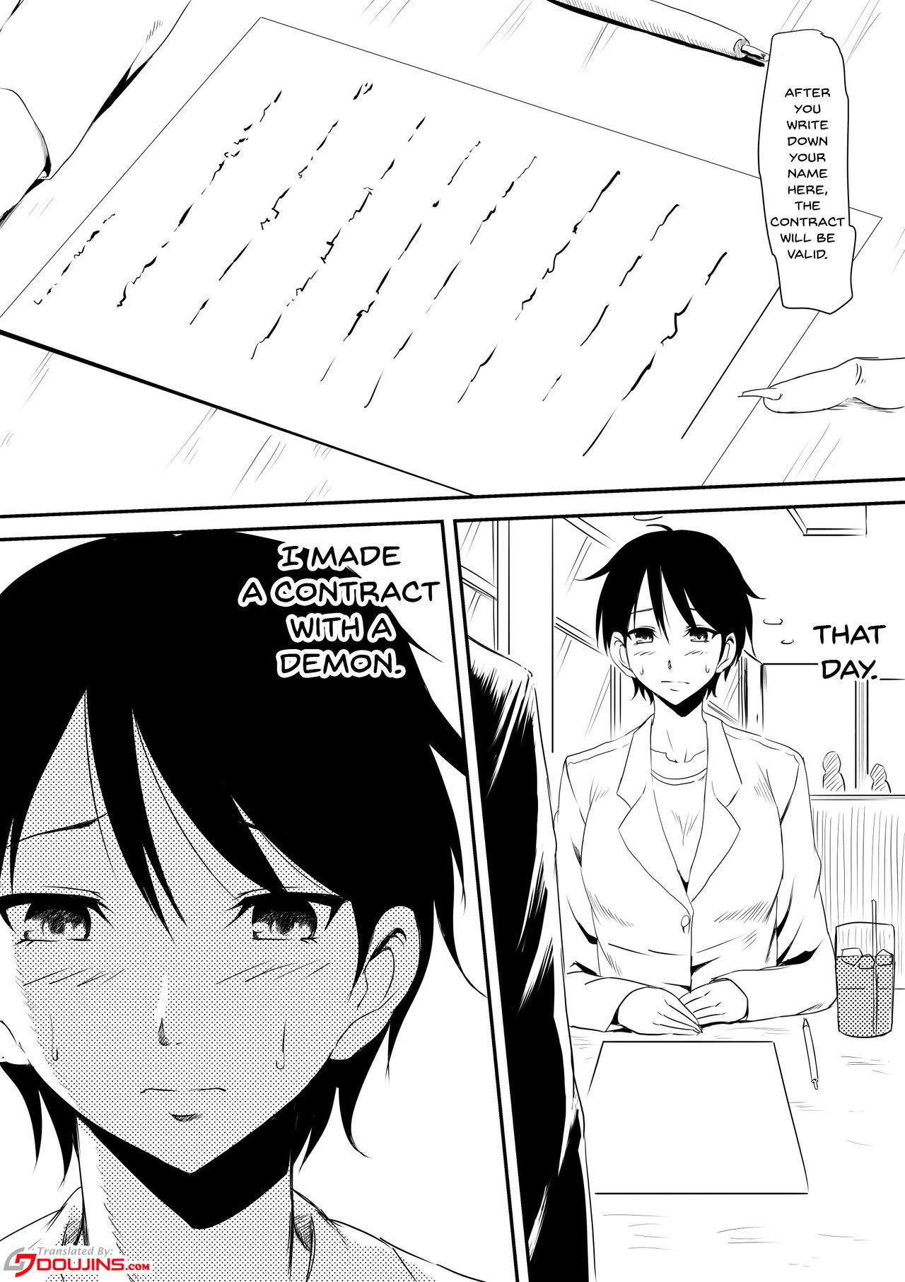 Akuma ni Tamashii o Utta haha ga Inma Bitch e to Henbo Shite iku Hanashi | A Story Where My Mom Turns Into a Bitch page 2 full