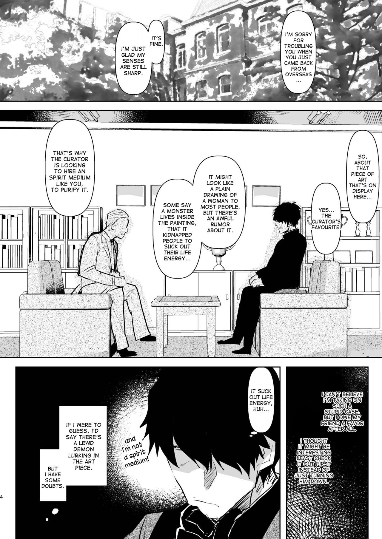 Inma no Futanari Chinpo ni Haiboku Shita Taimashi no Ore wa... page 4 full