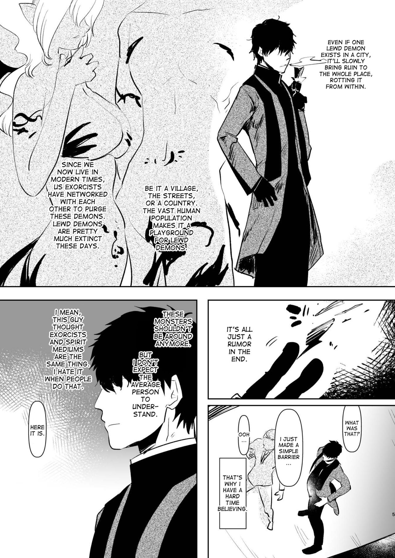 Inma no Futanari Chinpo ni Haiboku Shita Taimashi no Ore wa... page 5 full