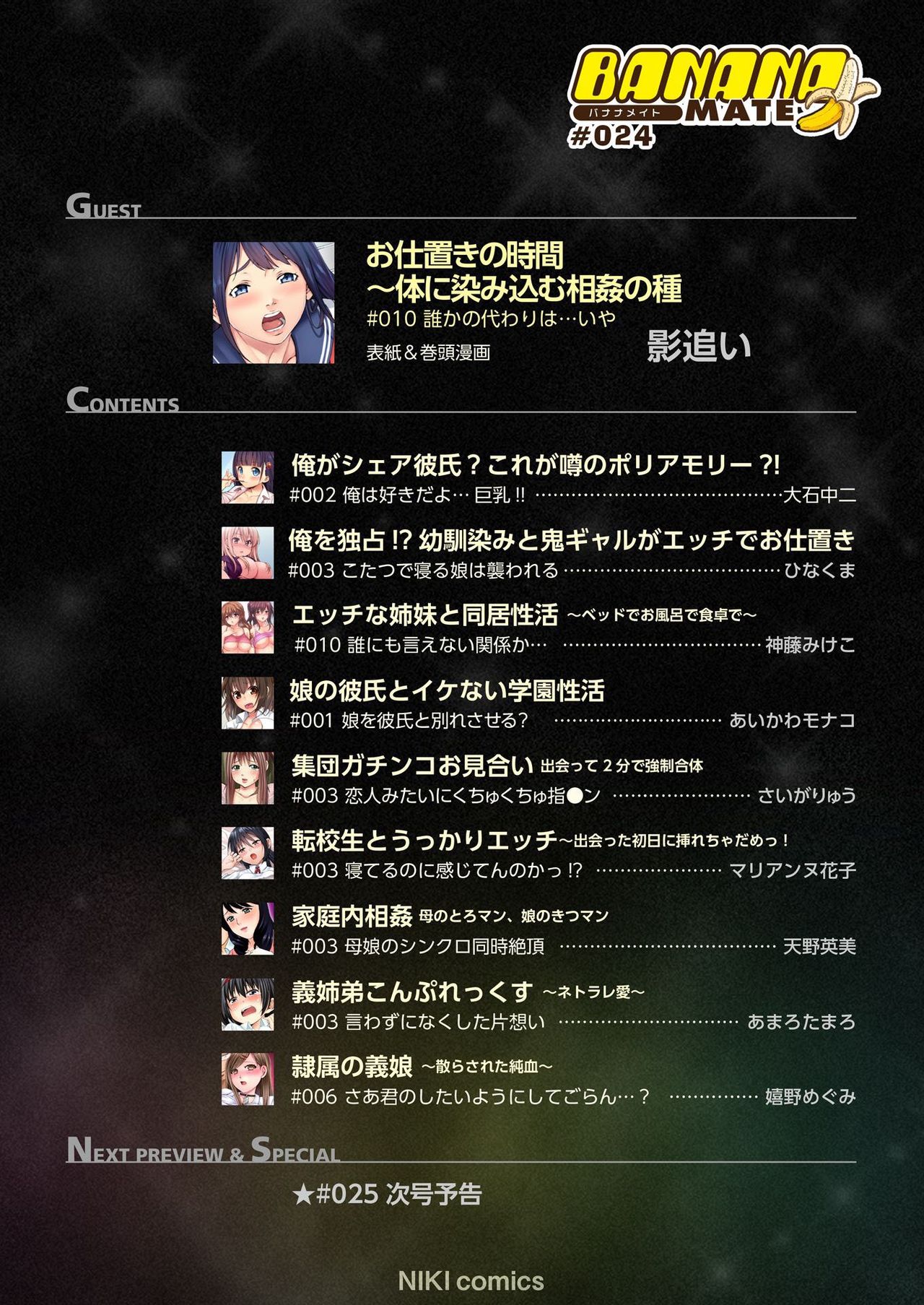 BANANAMATE Vol. 24 page 2 full