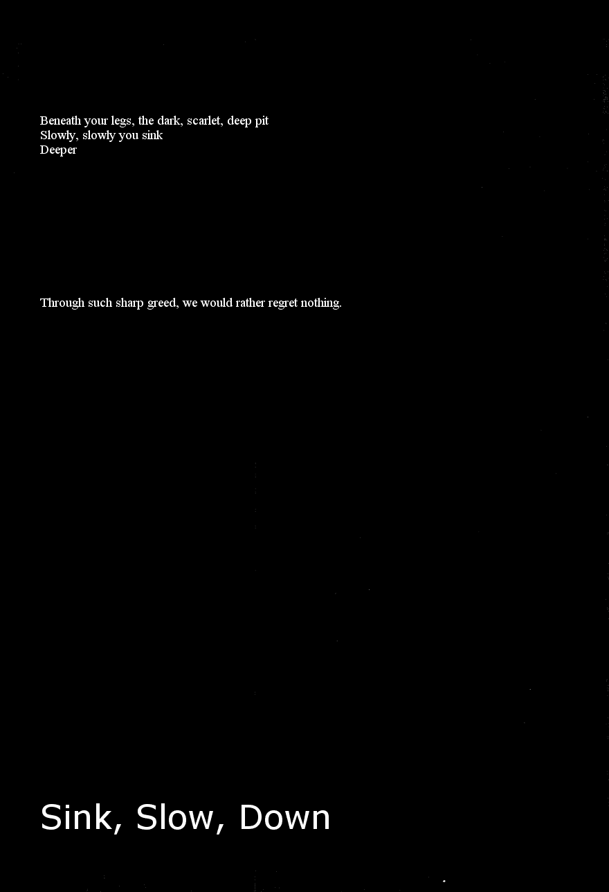 sink, slow down-slow down. page 7 full