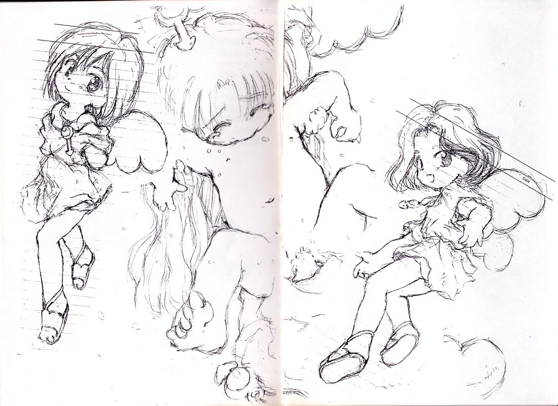 Crayon Kingdom Silver^2 Illustrations page 3 full