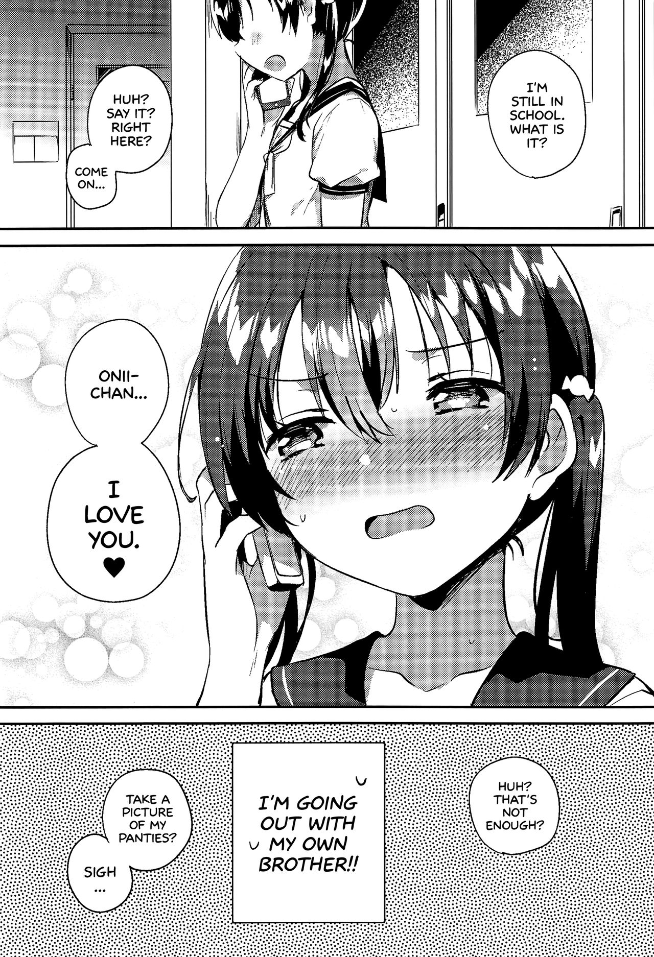 Imouto to Sex Suru nante Kimochi Warui | Having Sex With Your Little Sister? That's Gross! page 3 full