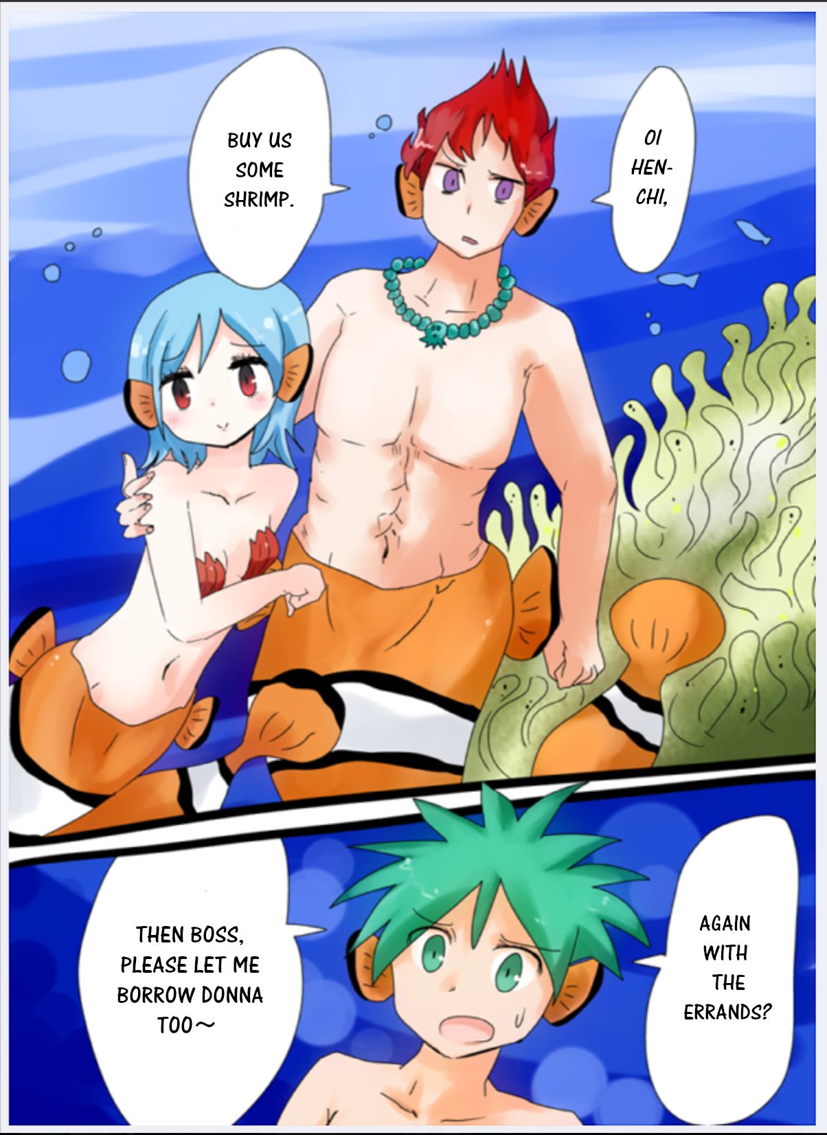 Kakurekumanomi Monogatari | Clownfish Tales page 2 full