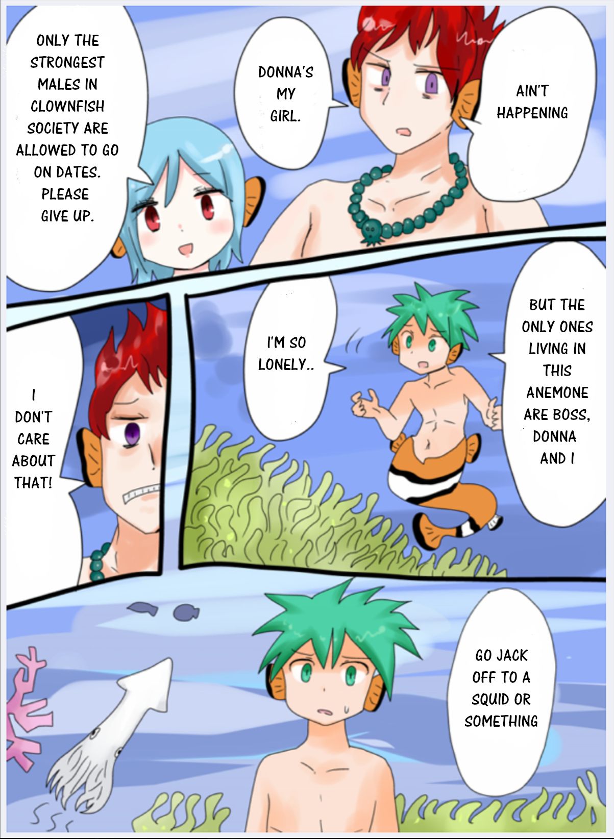 Kakurekumanomi Monogatari | Clownfish Tales page 3 full