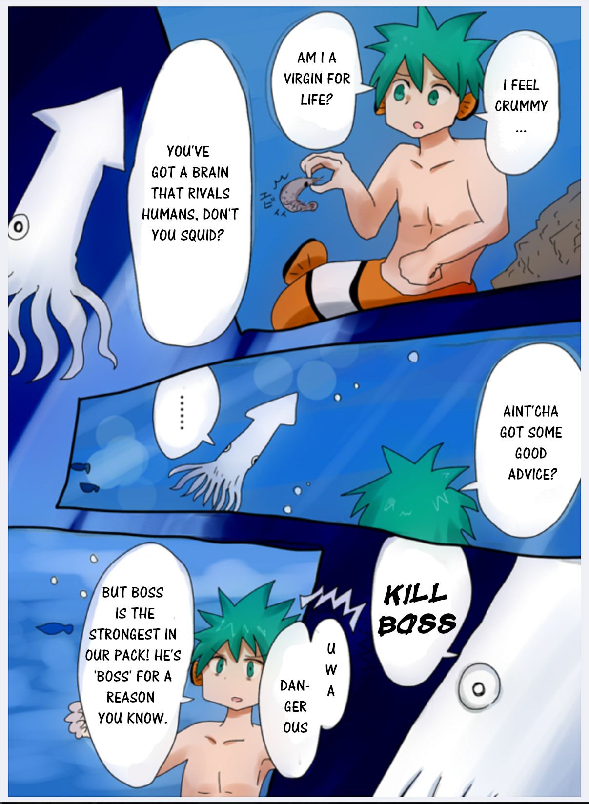 Kakurekumanomi Monogatari | Clownfish Tales page 4 full
