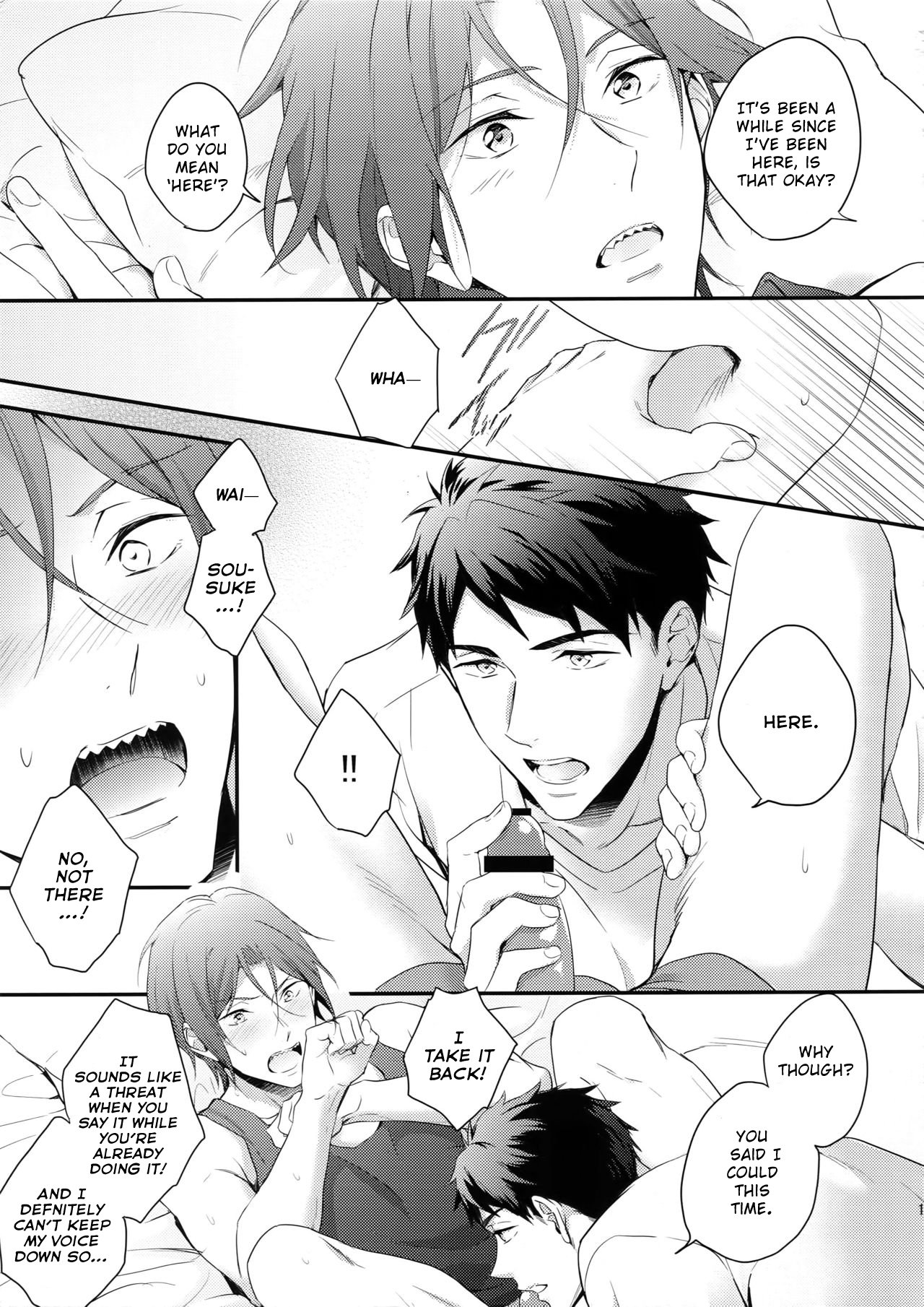 Matsuoka Rin no Hajimete Zenbu. | Rin Matsuoka's First Everything page 10 full