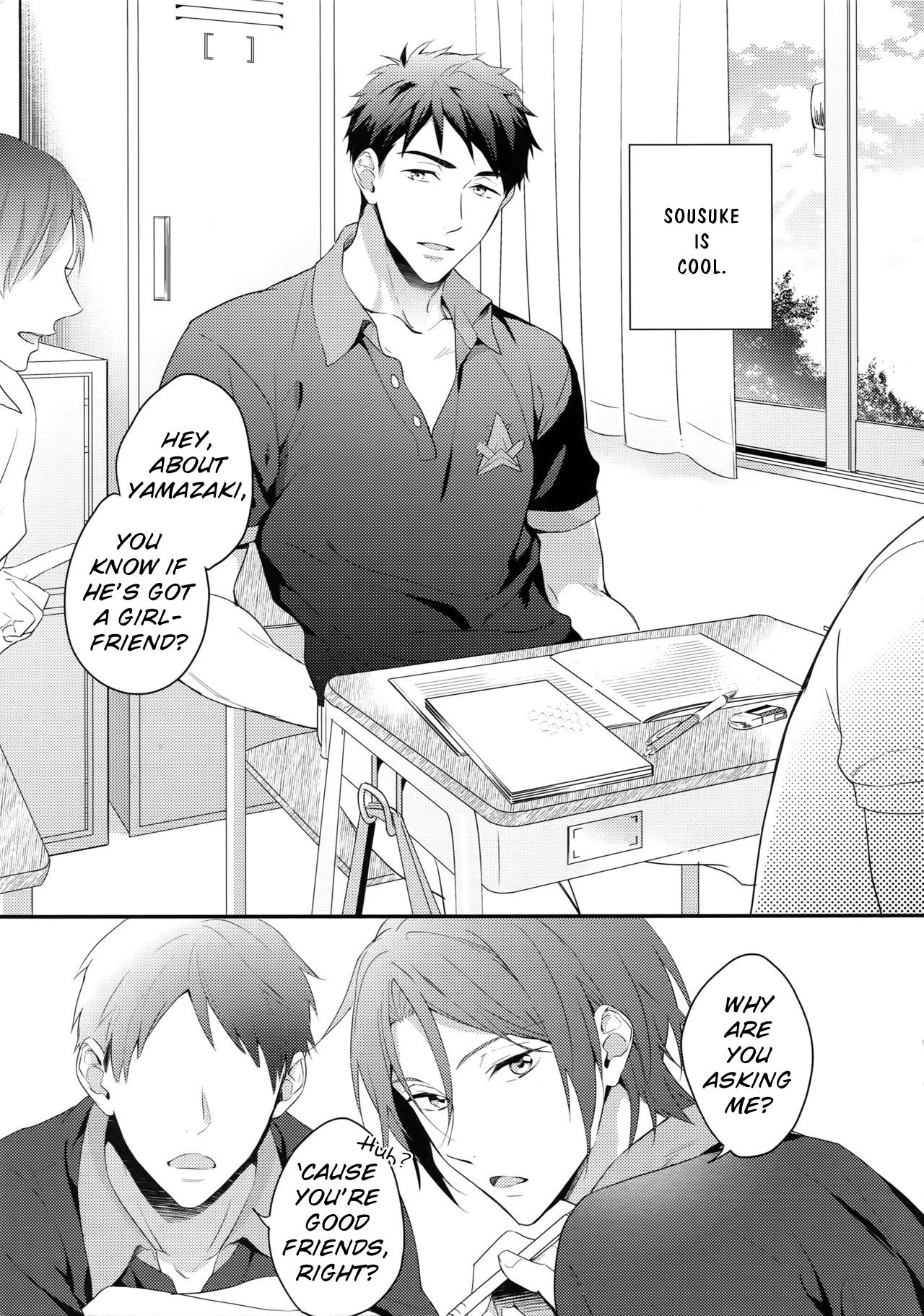 Matsuoka Rin no Hajimete Zenbu. | Rin Matsuoka's First Everything page 4 full