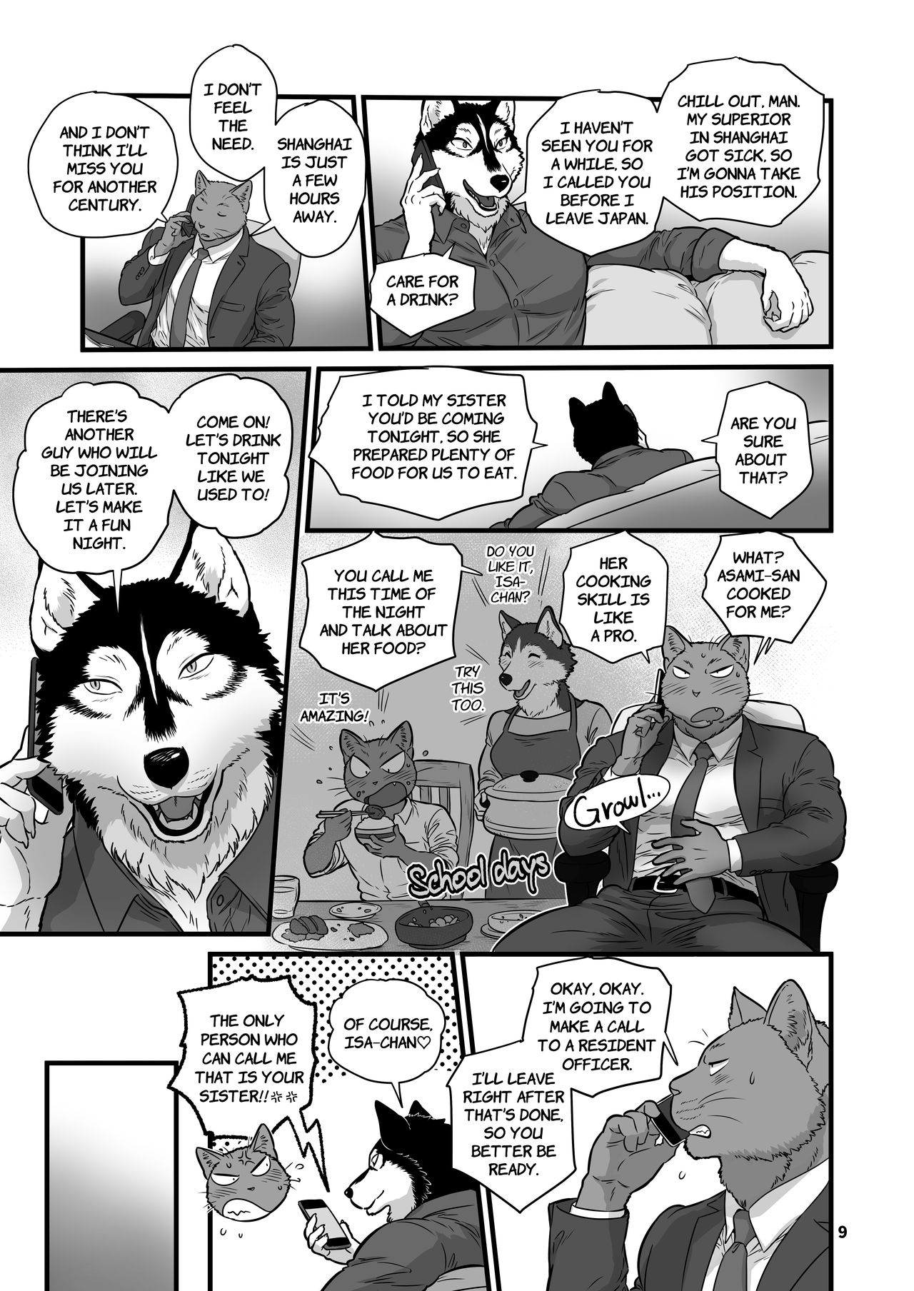 Chicken Heart Salaryman | Love My Dog page 9 full