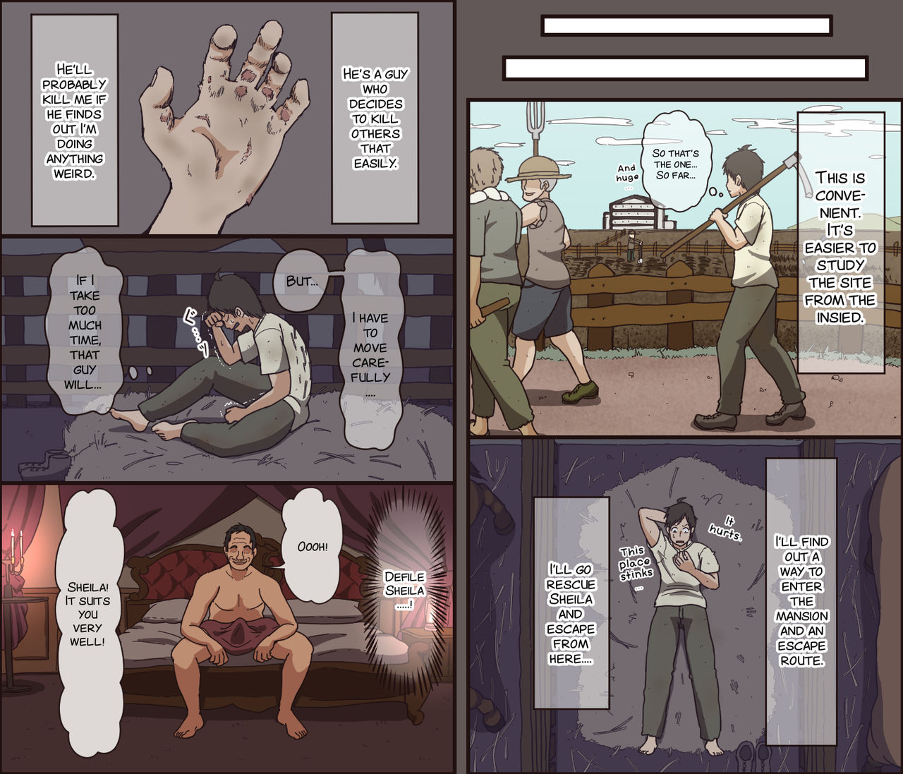 Sei ga Buchimakerareta Bed Sheet page 8 full