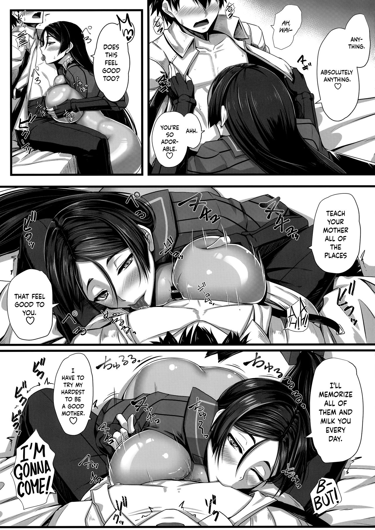 Hajimete wa Raikou Mama | Give Your First Time to Mommy Raikou page 10 full