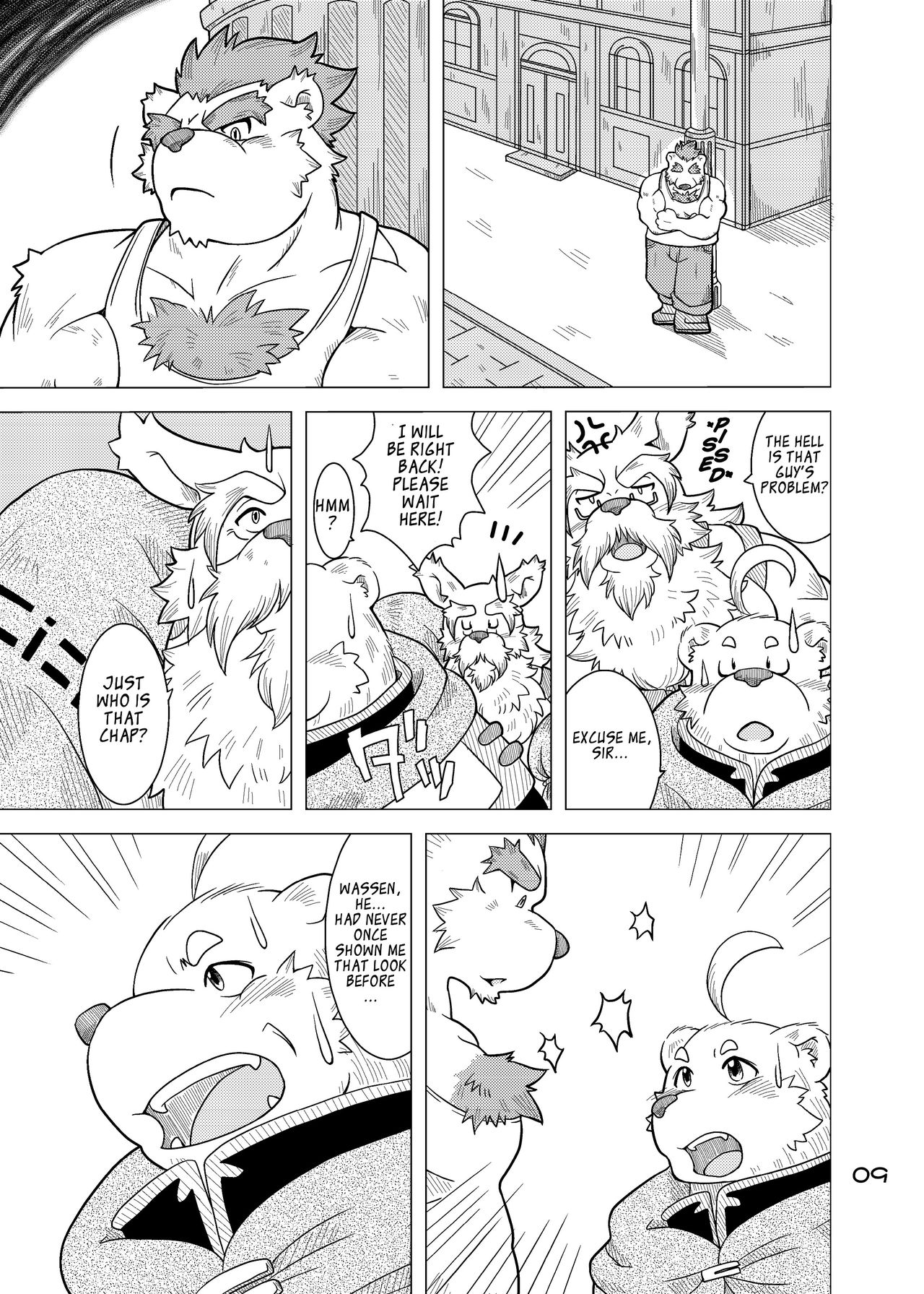 Hoshiyomi no Inu Tsukihami no Kuma 4 | The dog & the bear: The poet of the stars & the partaker of the moon 4 page 8 full