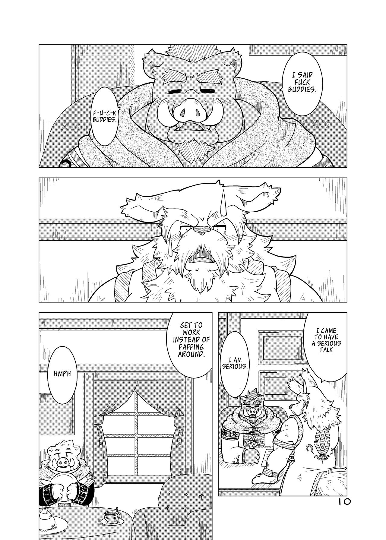 Hoshiyomi no Inu Tsukihami no Kuma 4 | The dog & the bear: The poet of the stars & the partaker of the moon 4 page 9 full